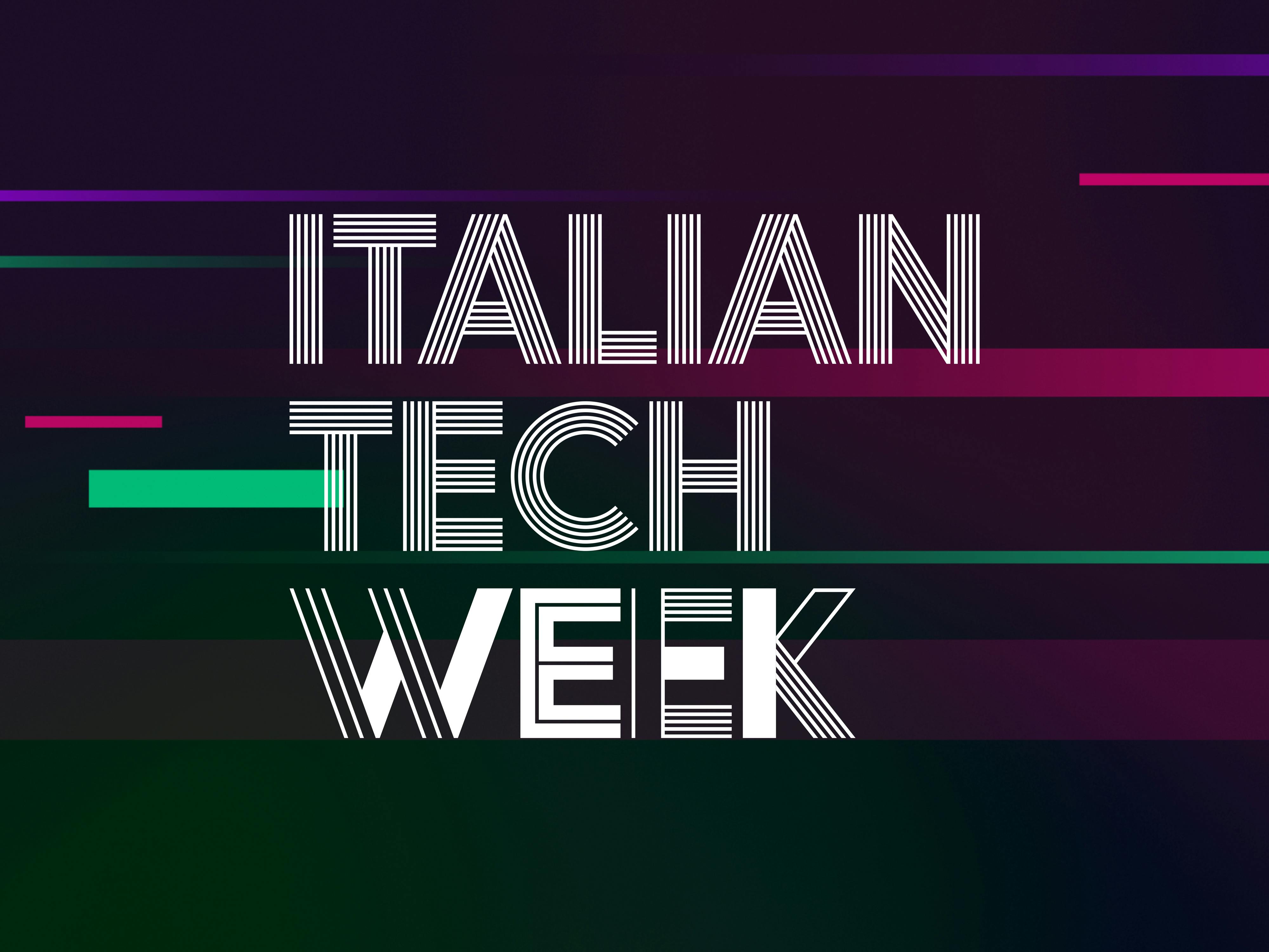 Italian Tech Week Cover Logo