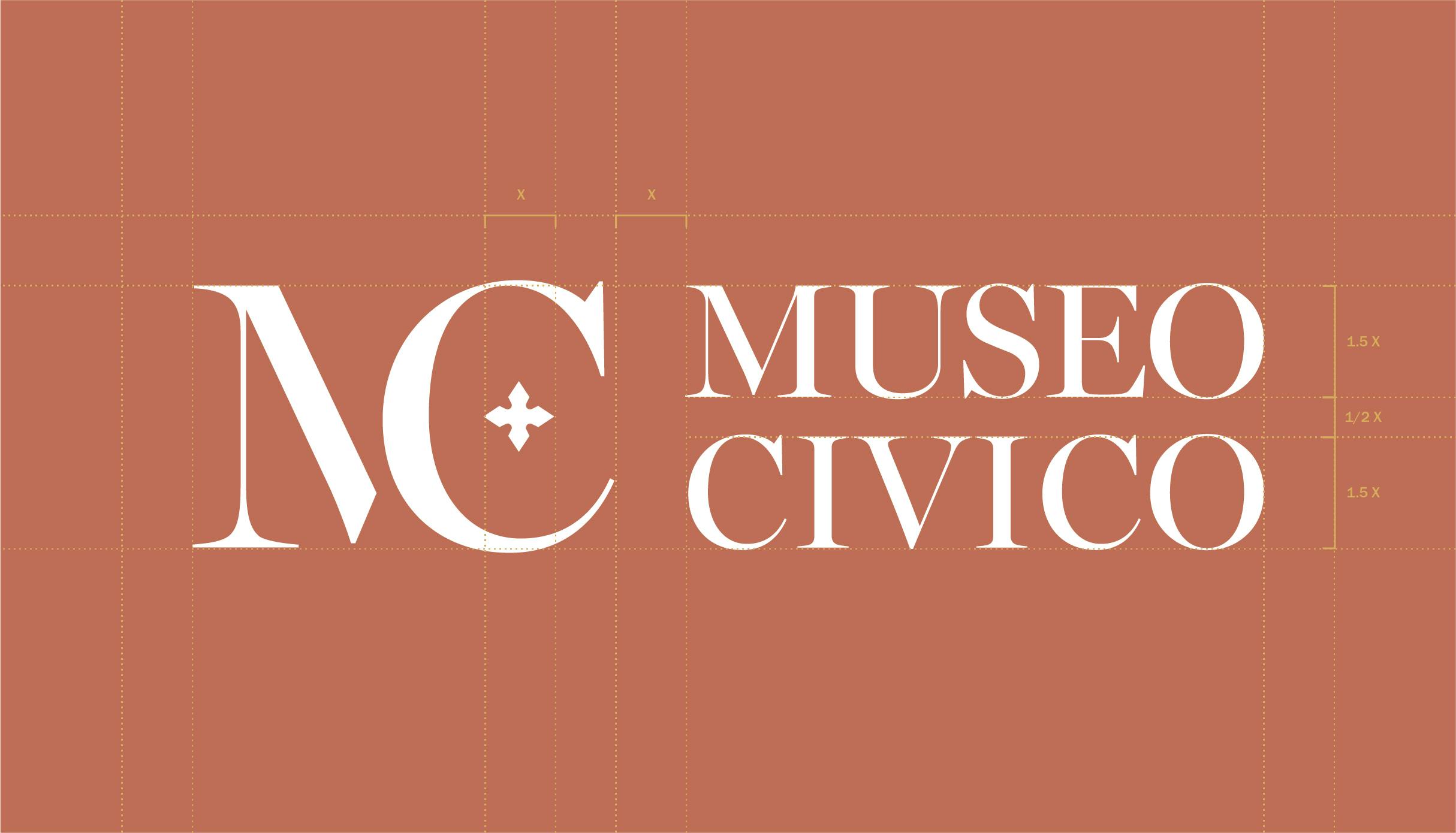 costruzione del branding Museo Civico di Siena con linee guida Cantiere Creativo