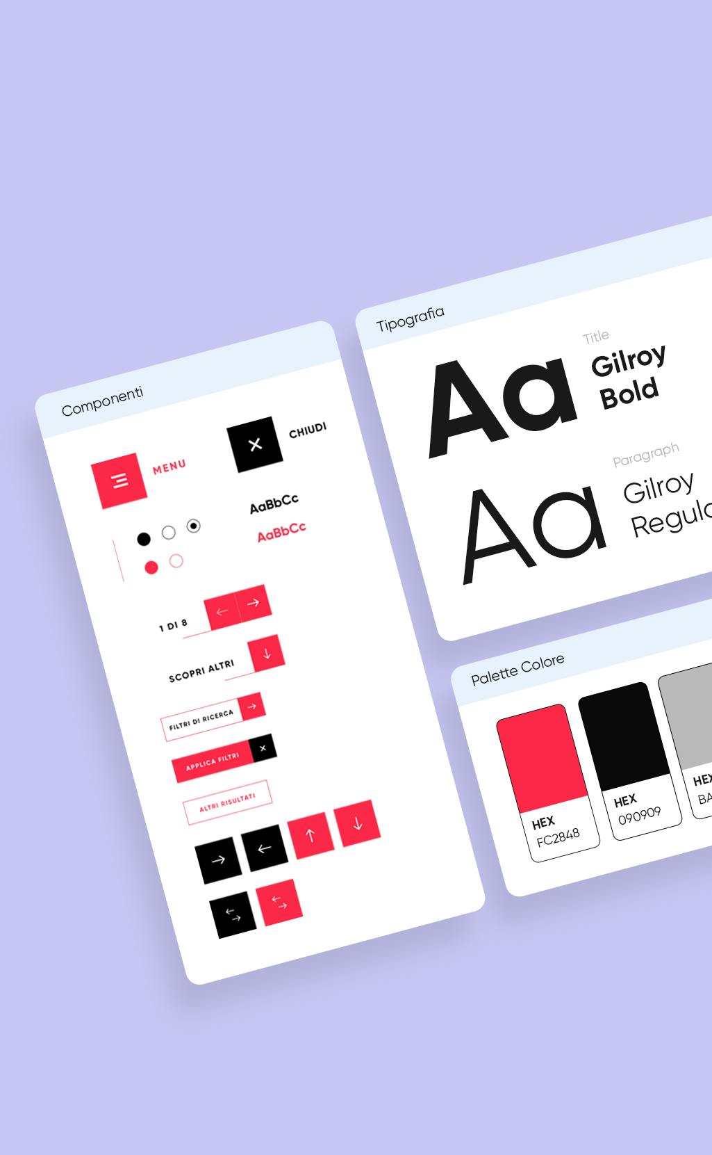 Mock Up per presentare i servizi UX UI