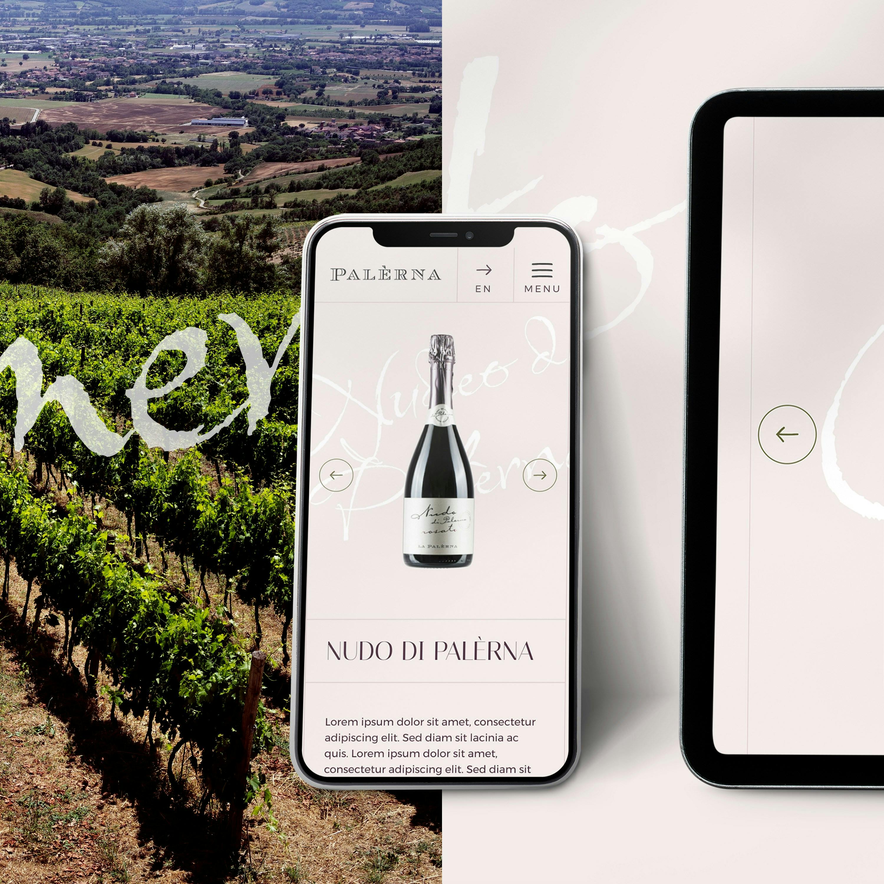 Mockup design la palerna