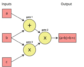 A simple example of an arithmetic circuit