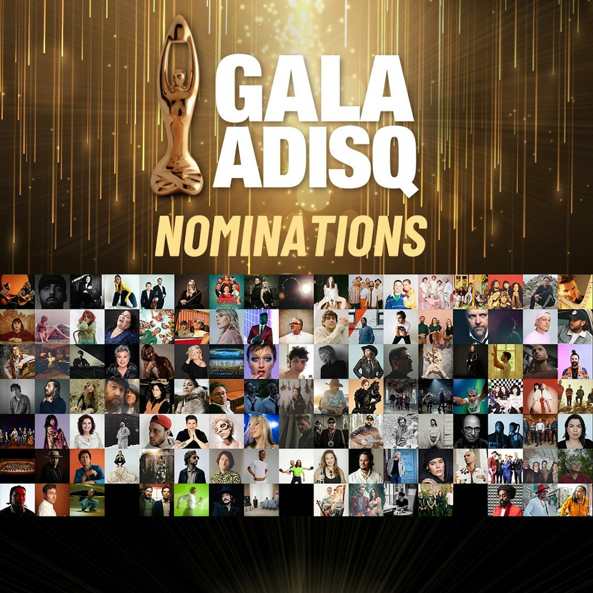 Artistes LABE en nomination au Gala de l’ADISQ 2023