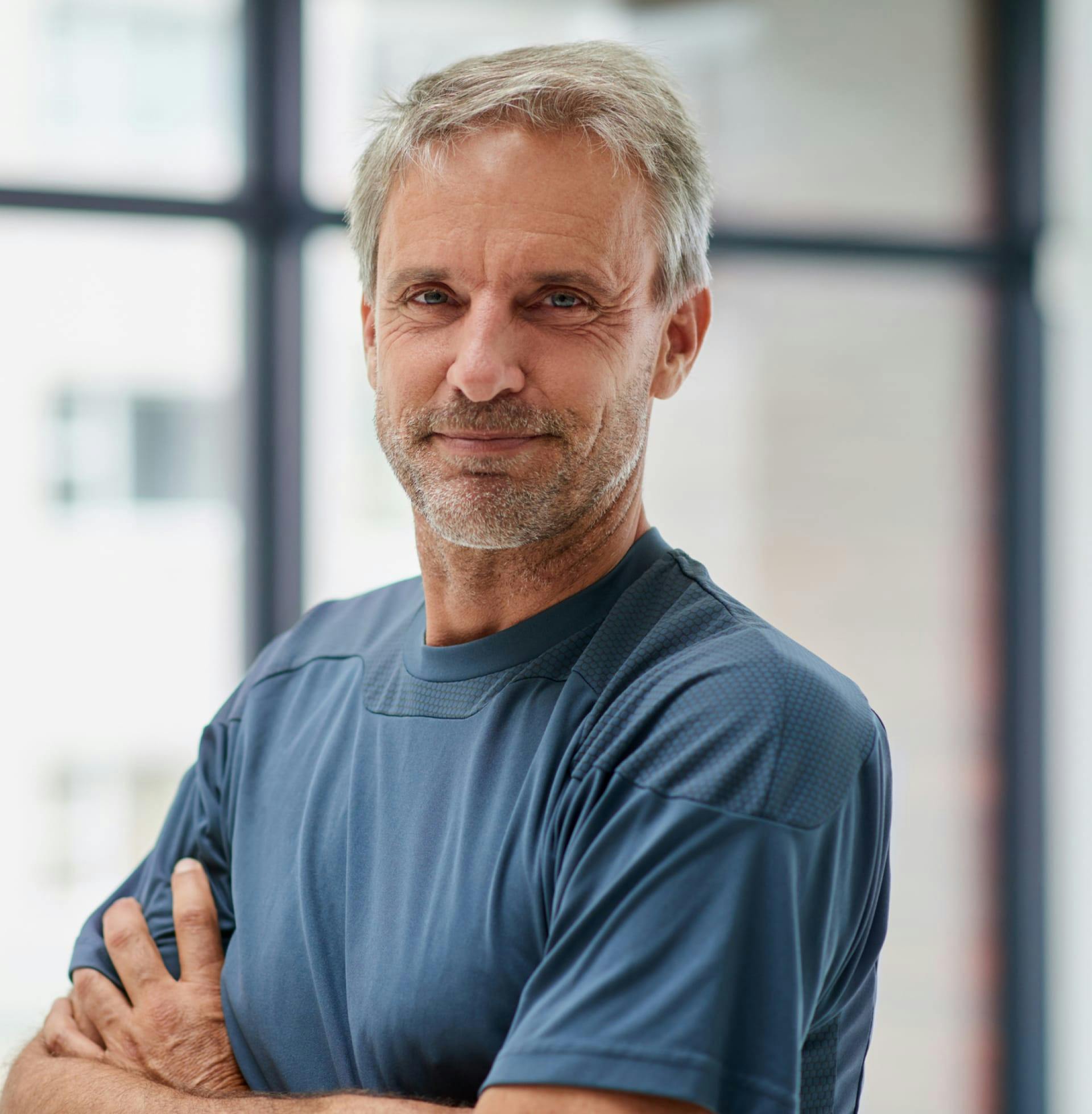 handsome looking older gentleman