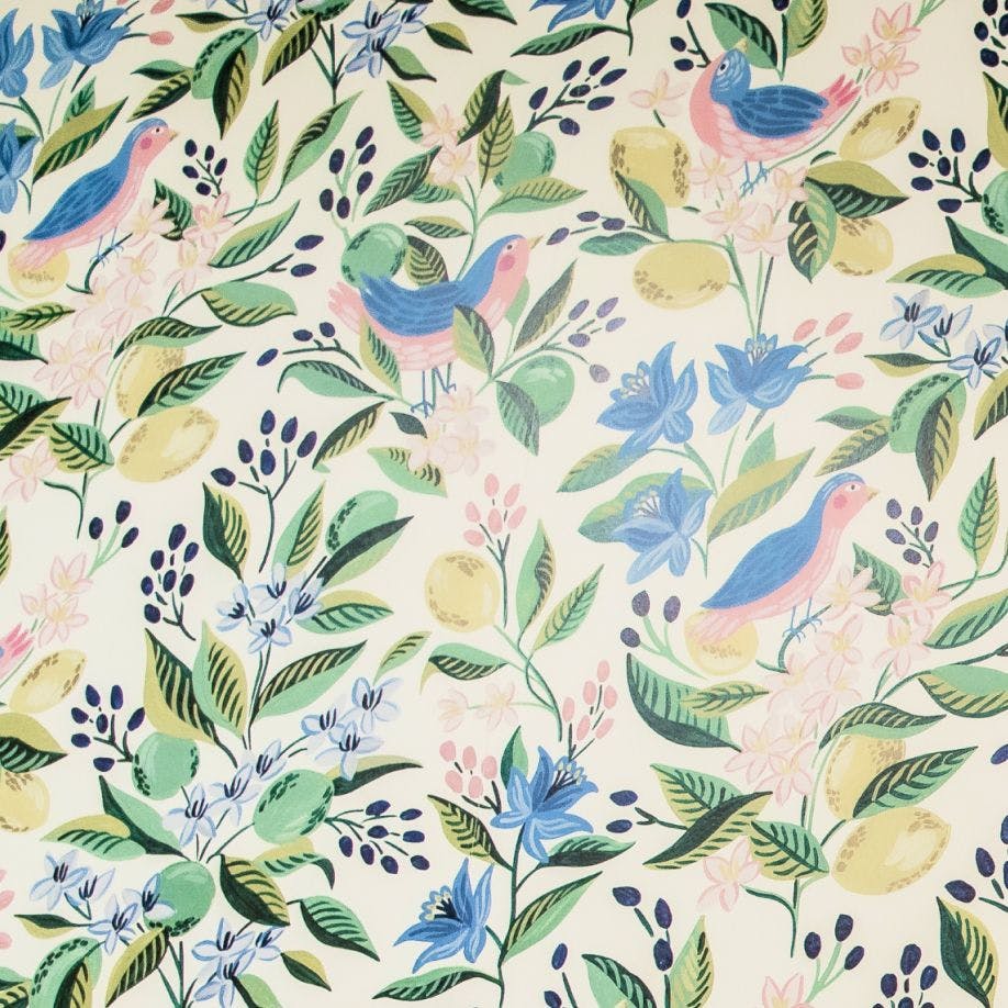 birds and leave branches wall paper background