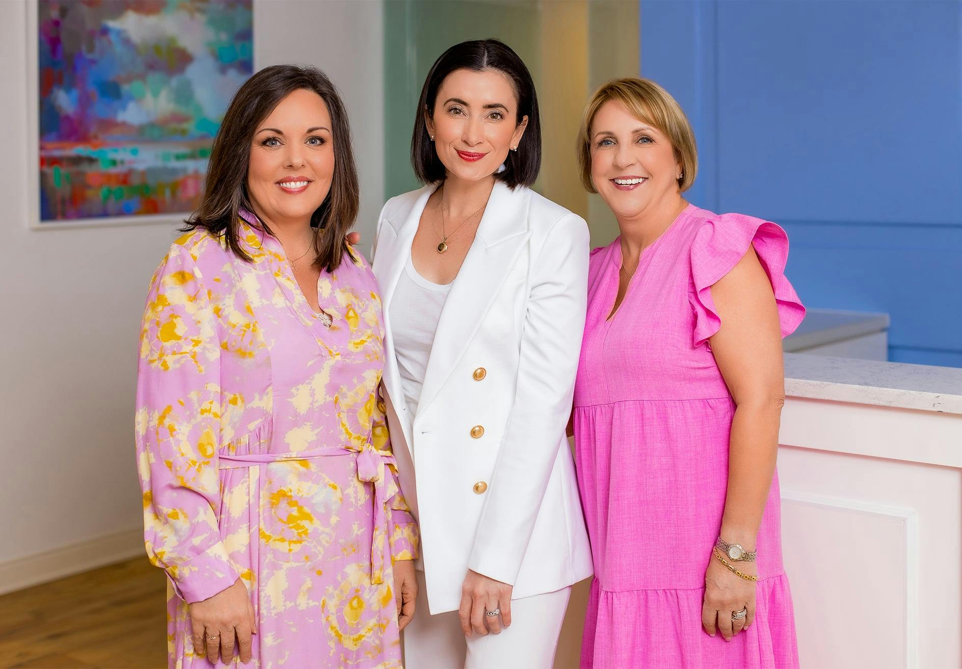 Dr. Helen Moses and staff from Palmetto Facial Plastics