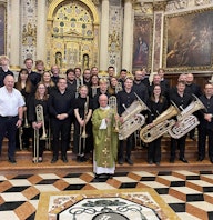 European Low Brass: Koncert med tromboneensembler Plakat for European Low Brass: Koncert med tromboneensembler