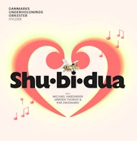 Danmarks Underholdningsorkester hylder Shu-bi-dua Plakat for Danmarks Underholdningsorkester hylder Shu-bi-dua
