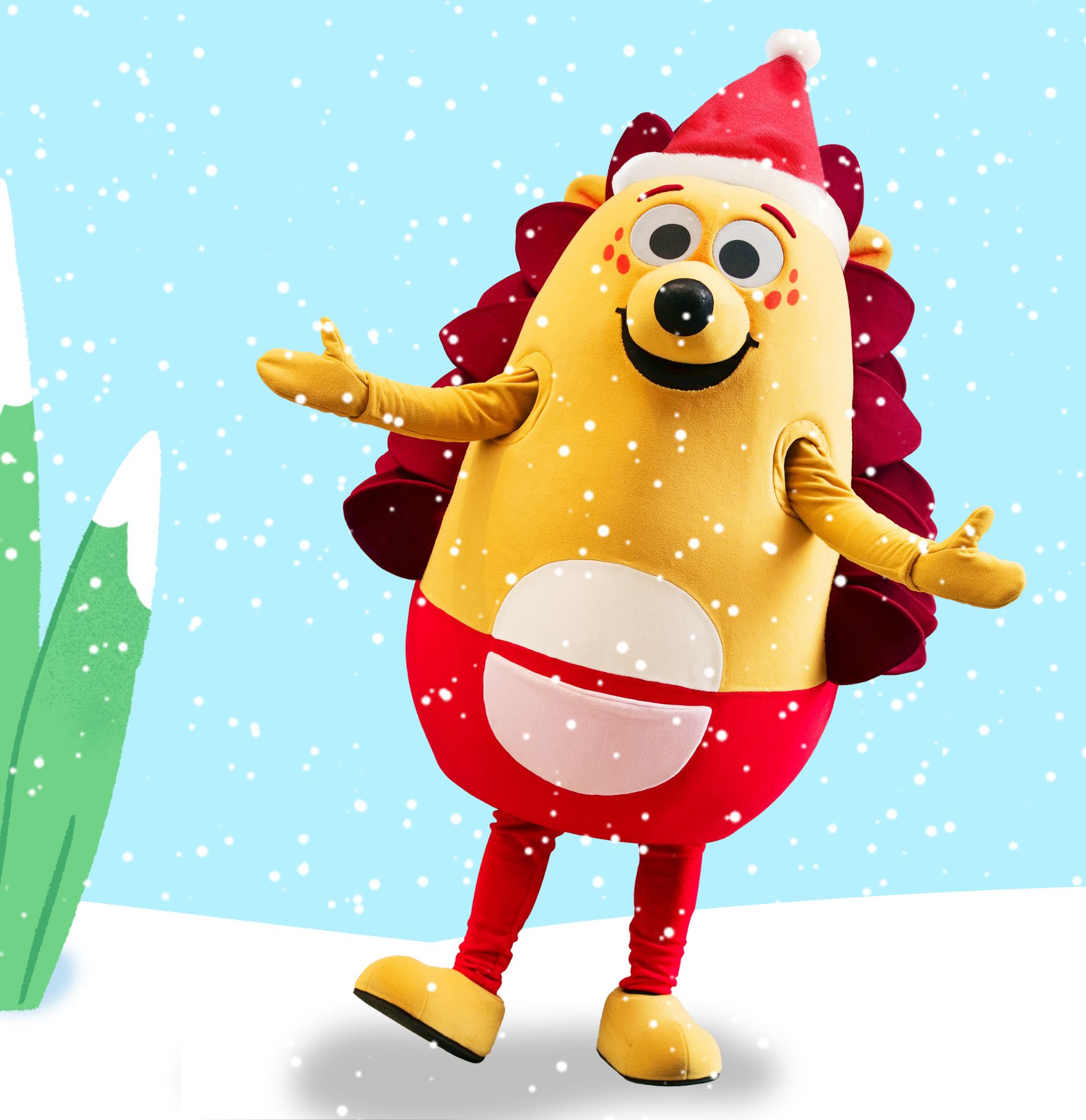 Plakat for Børstes Juleshow