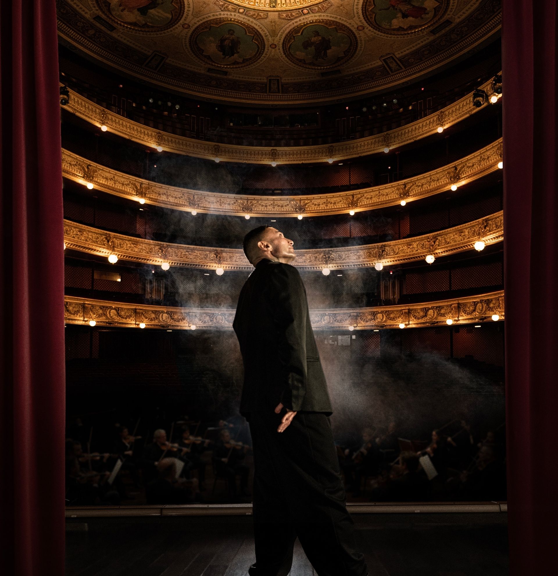 Plakat for Burhan G & Danmarks Underholdningsorkester