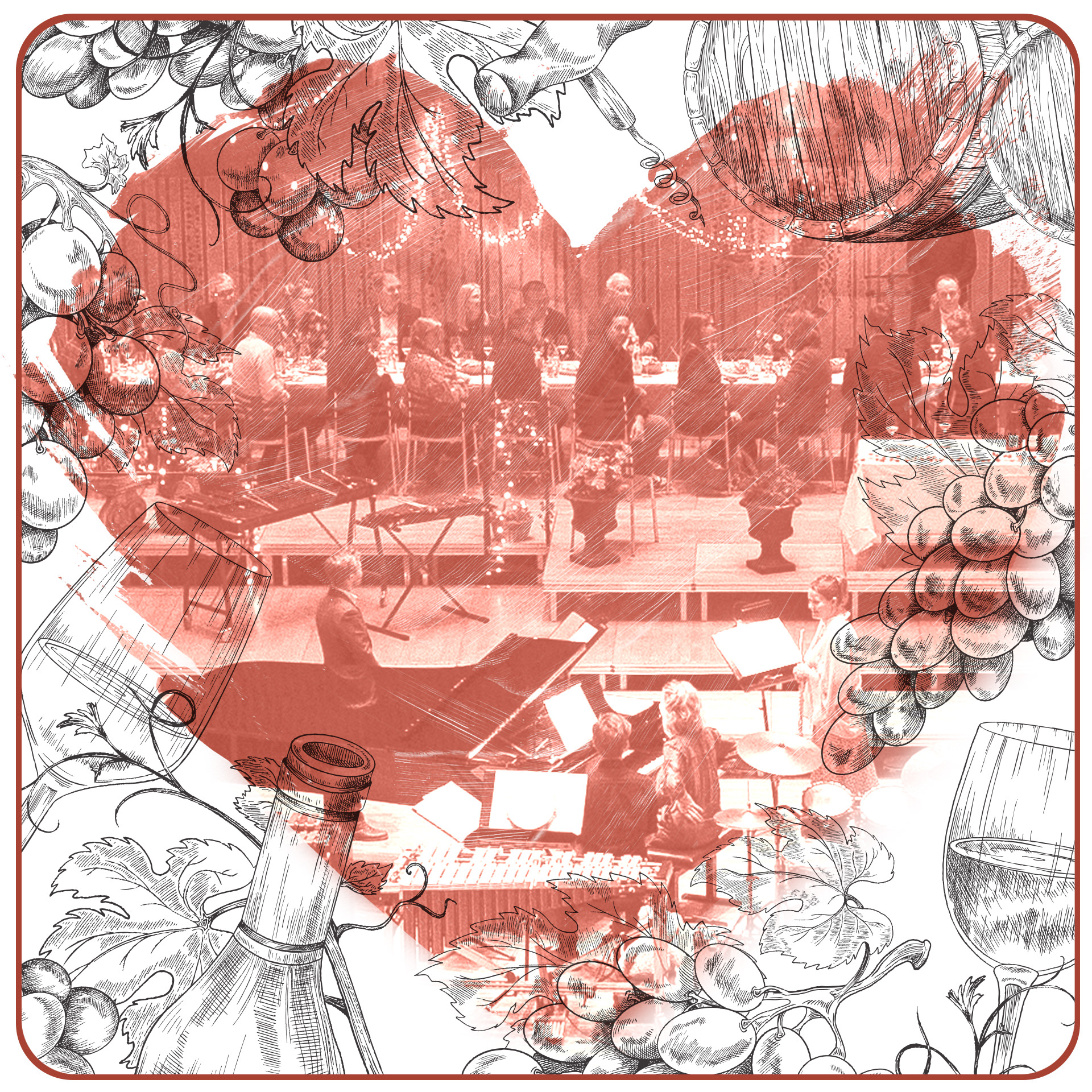 Plakat for ASO x Winelab (kvindelige skabere)