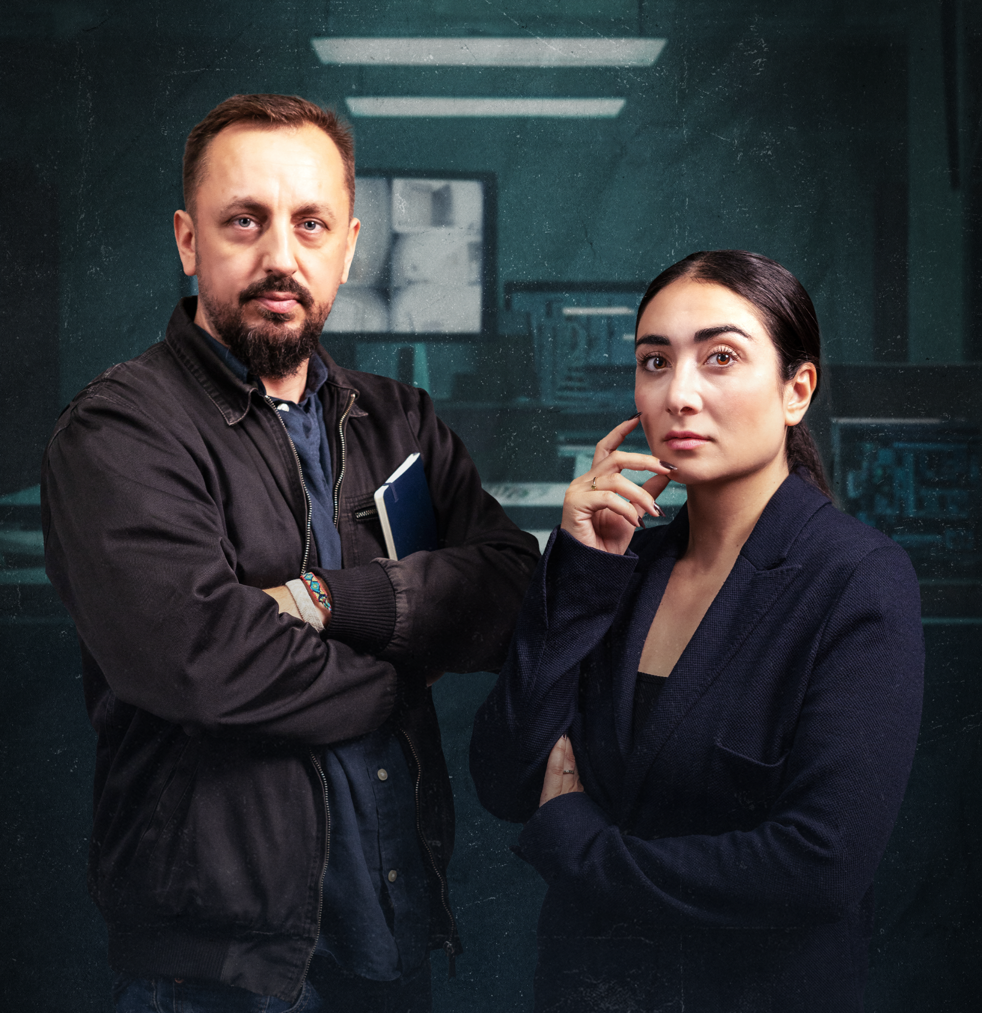 Plakat for Camilia Soltani og Jesper Vestergaard Larsen