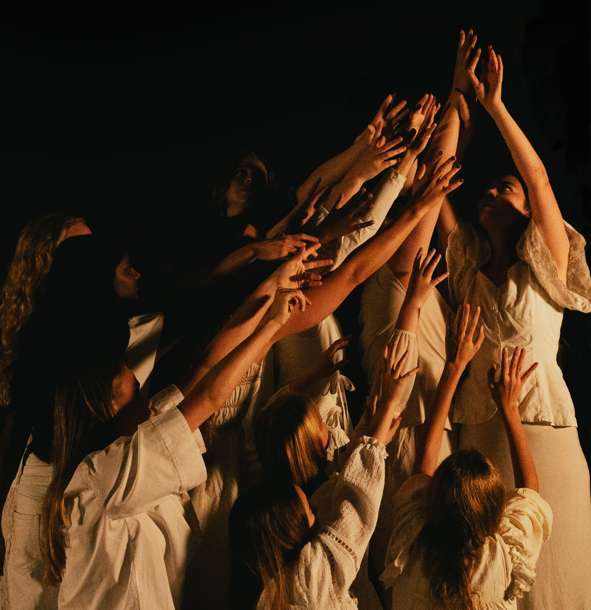 Plakat for De levende