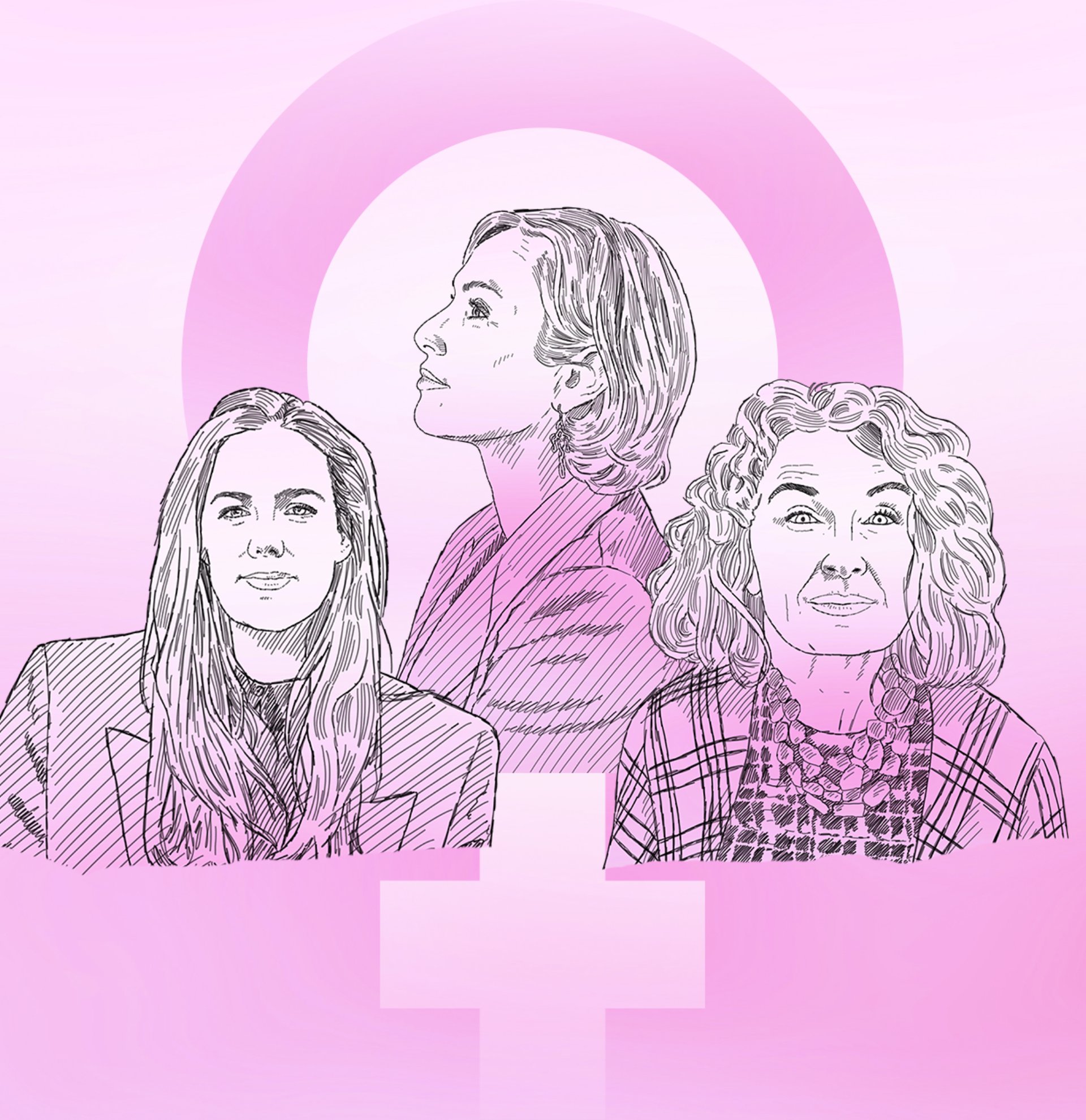 Plakat for Glemte kvinder, der ændrede Danmarkshistorien