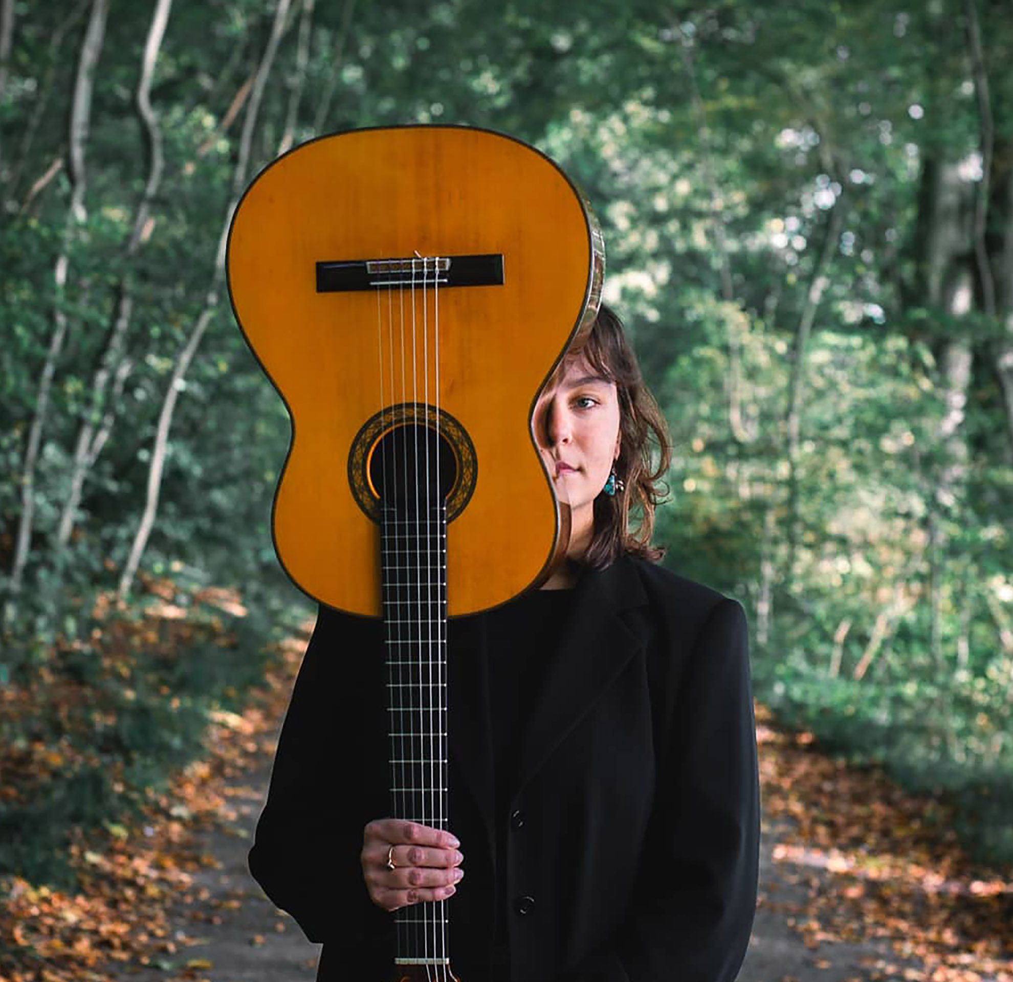 Plakat for Solistkoncert - Rebecca Vats Jonsson, guitar