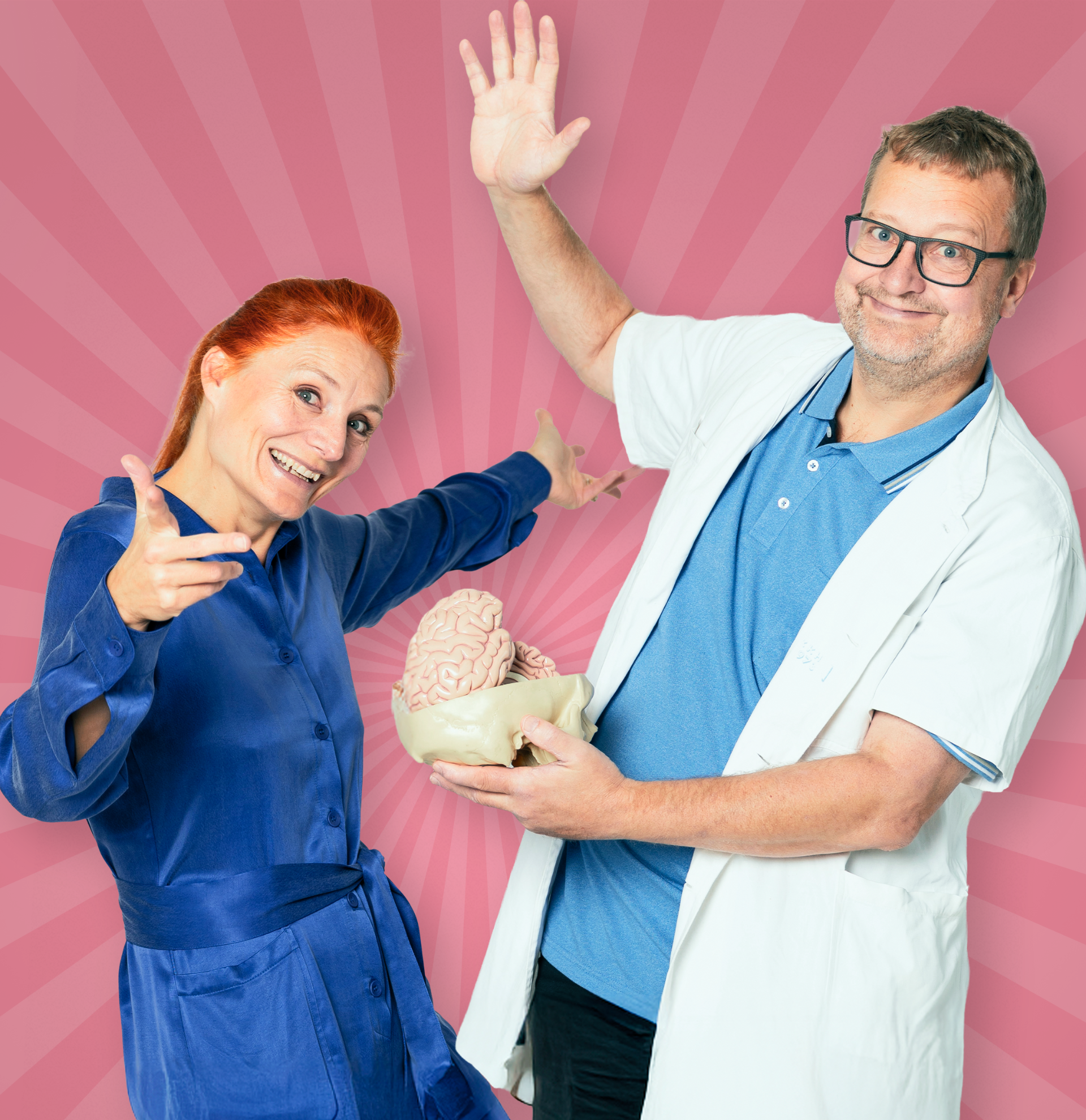 Plakat for Det Store Hjerneshow