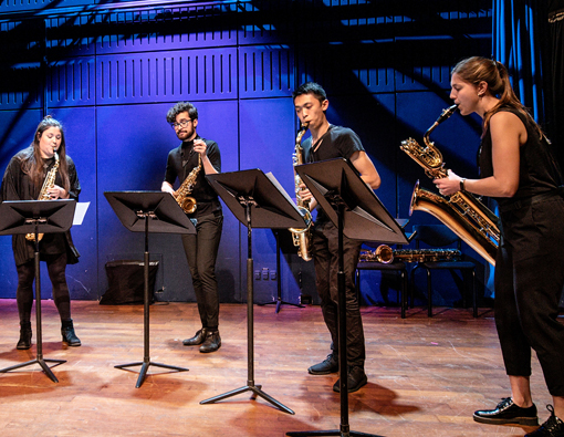 Plakat for Saxofonaften