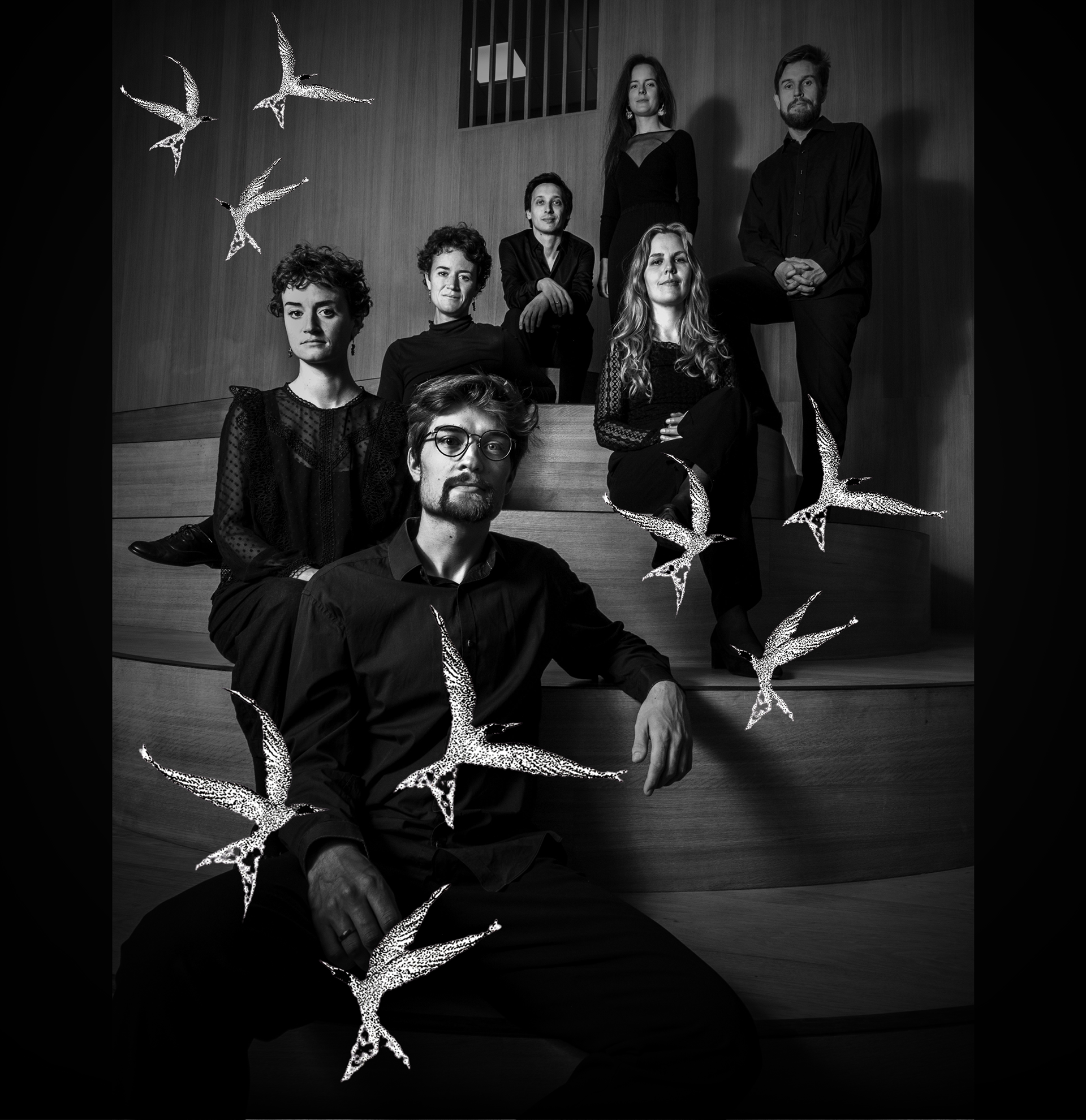 Plakat for Ensemble Hermes og Christian Balvig