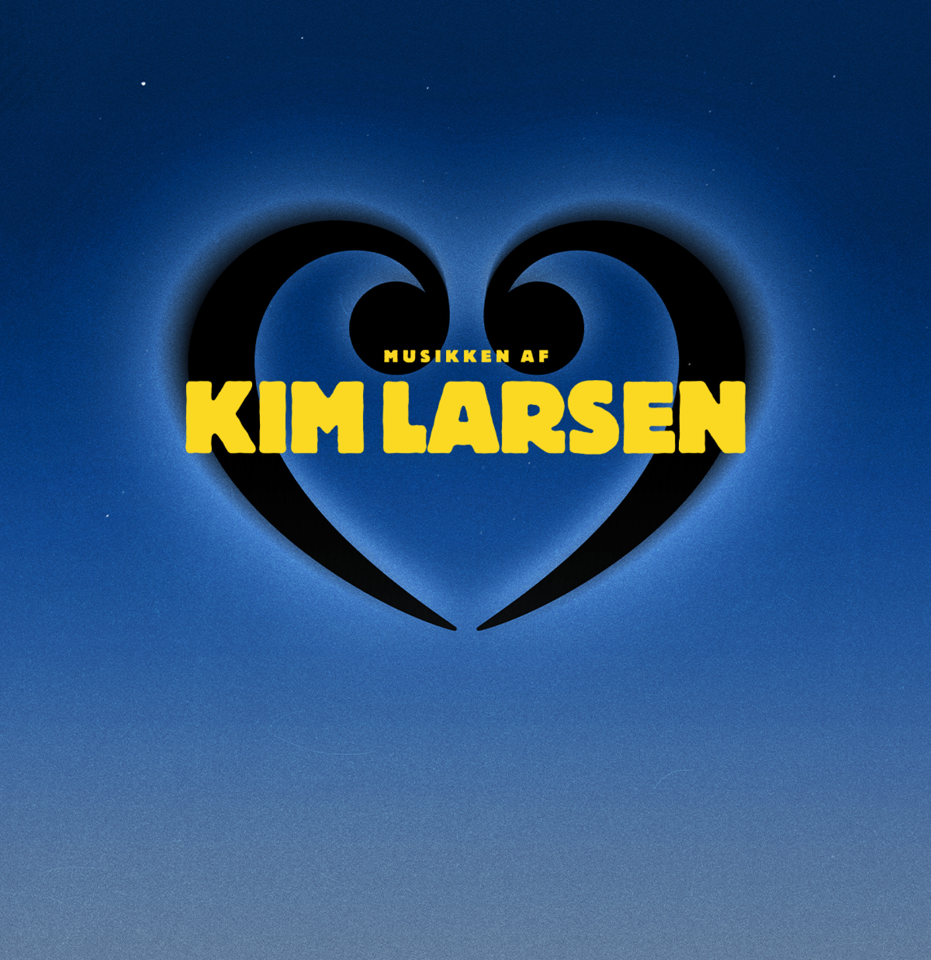 Plakat for Danmarks Underholdningsorkester hylder Kim Larsen