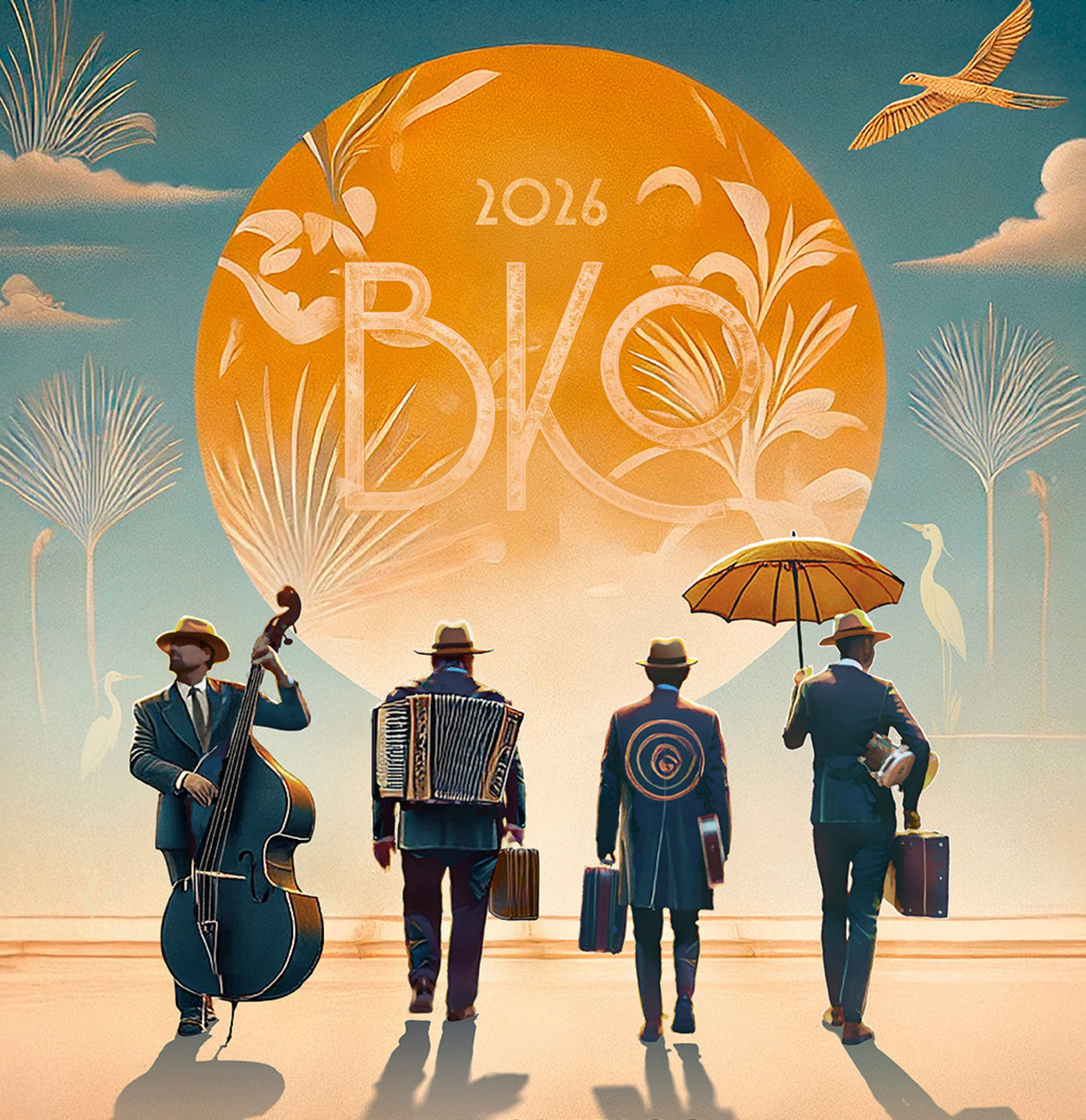 Plakat for Bo Kaspers Orkester