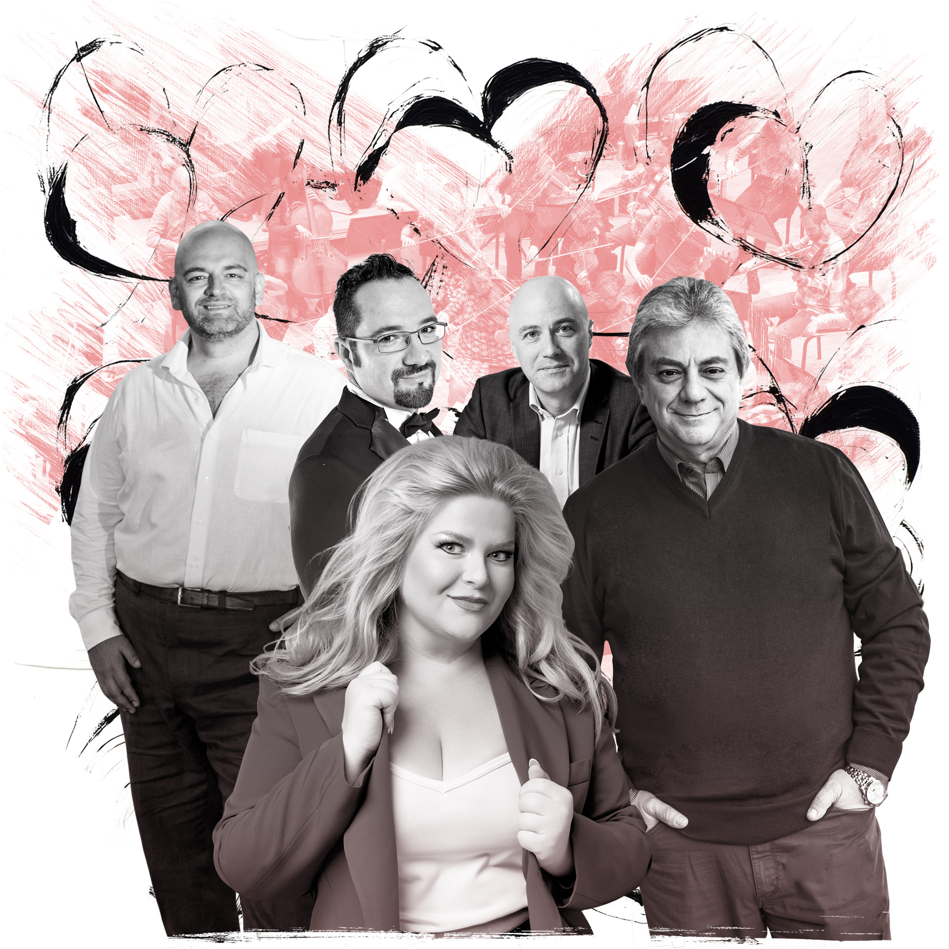 Plakat for Italiensk operagalla