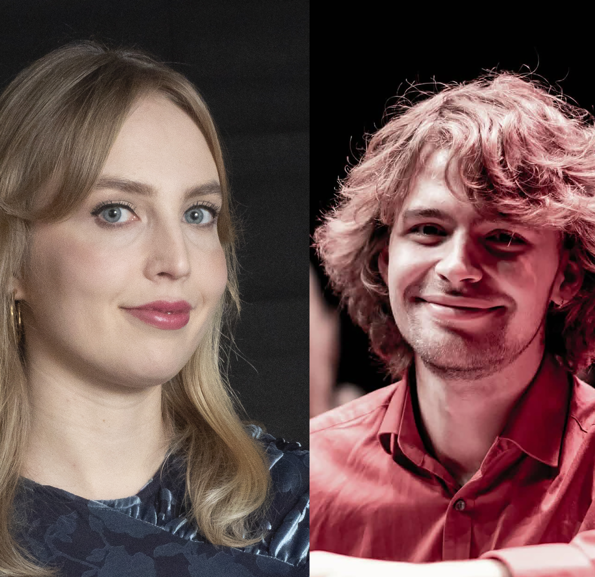 Plakat for En halv time med Rued Langgaard