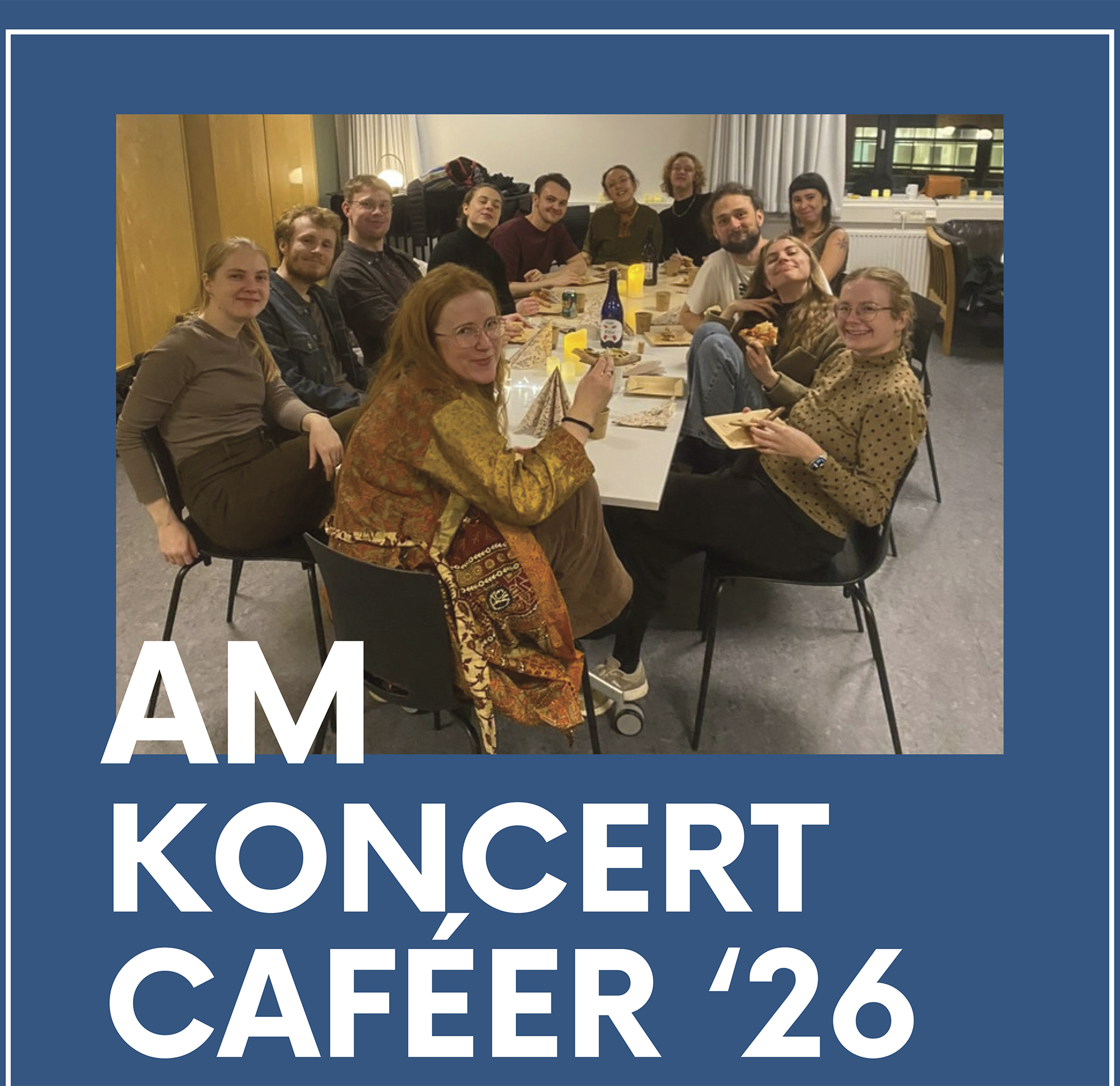 Plakat for AM Koncertcafé