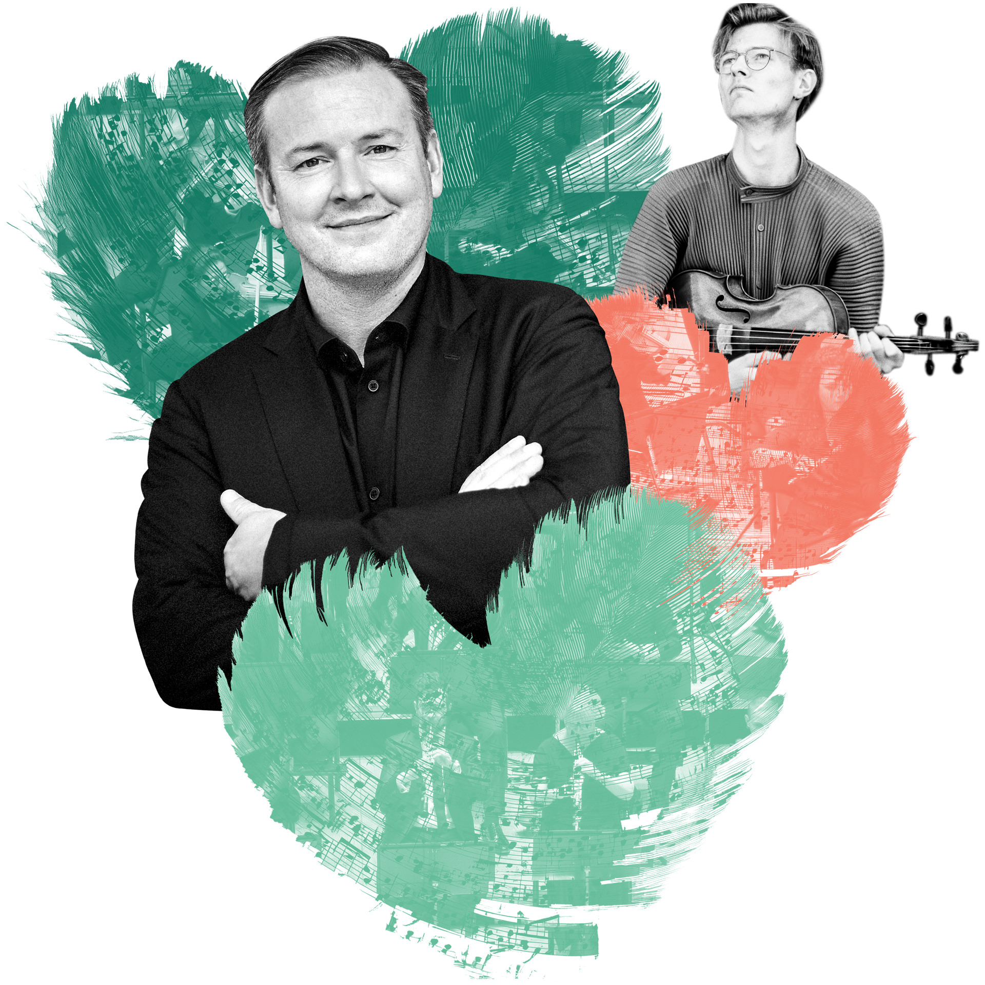 Plakat for Fyraftenskoncert: Hengivenhedens klang