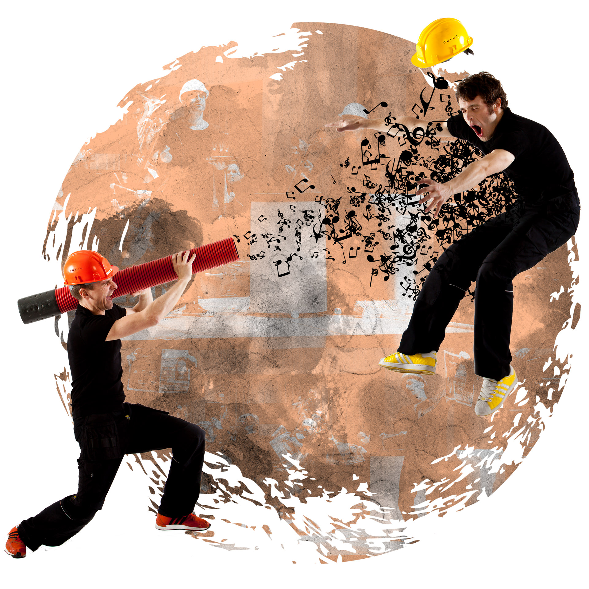 Plakat for Familiekoncert: TRASH – Roadwork