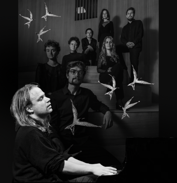 Plakat for Ensemble Hermes og Christian Balvig