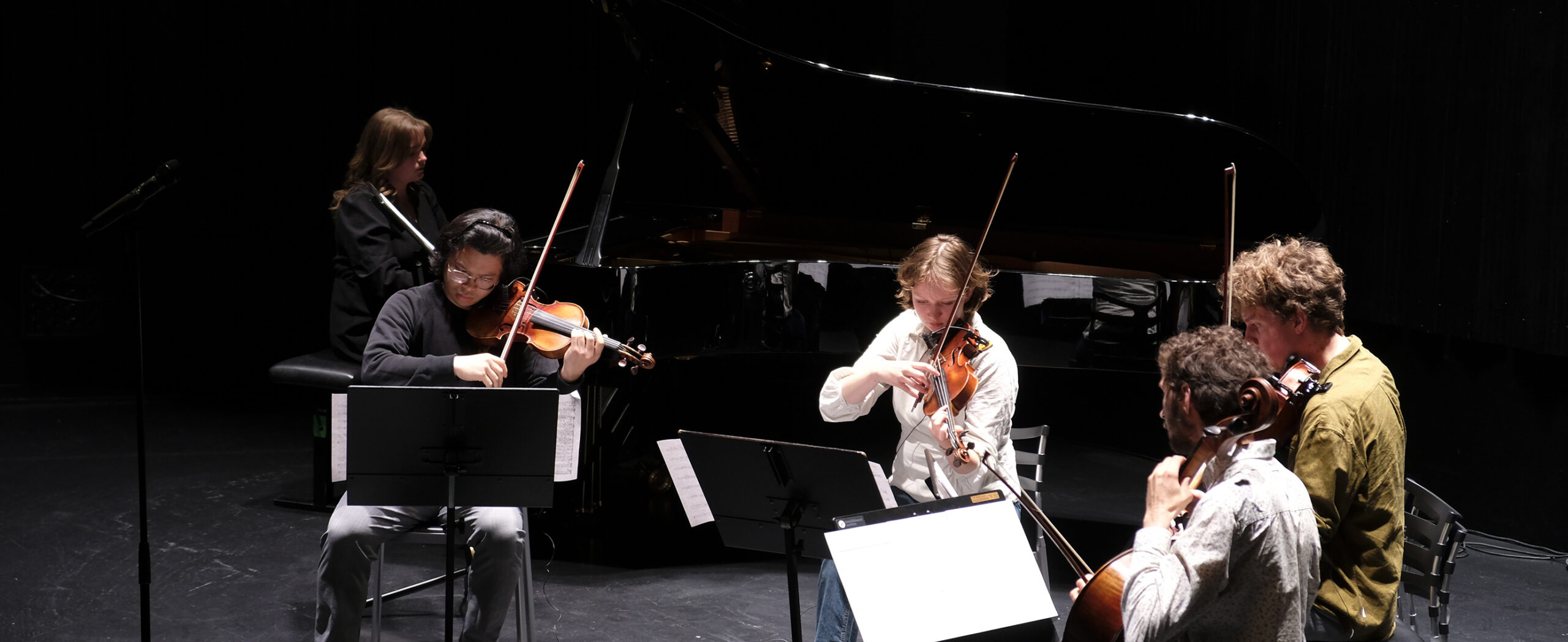 Plakat for Samtidsmusikkoncert