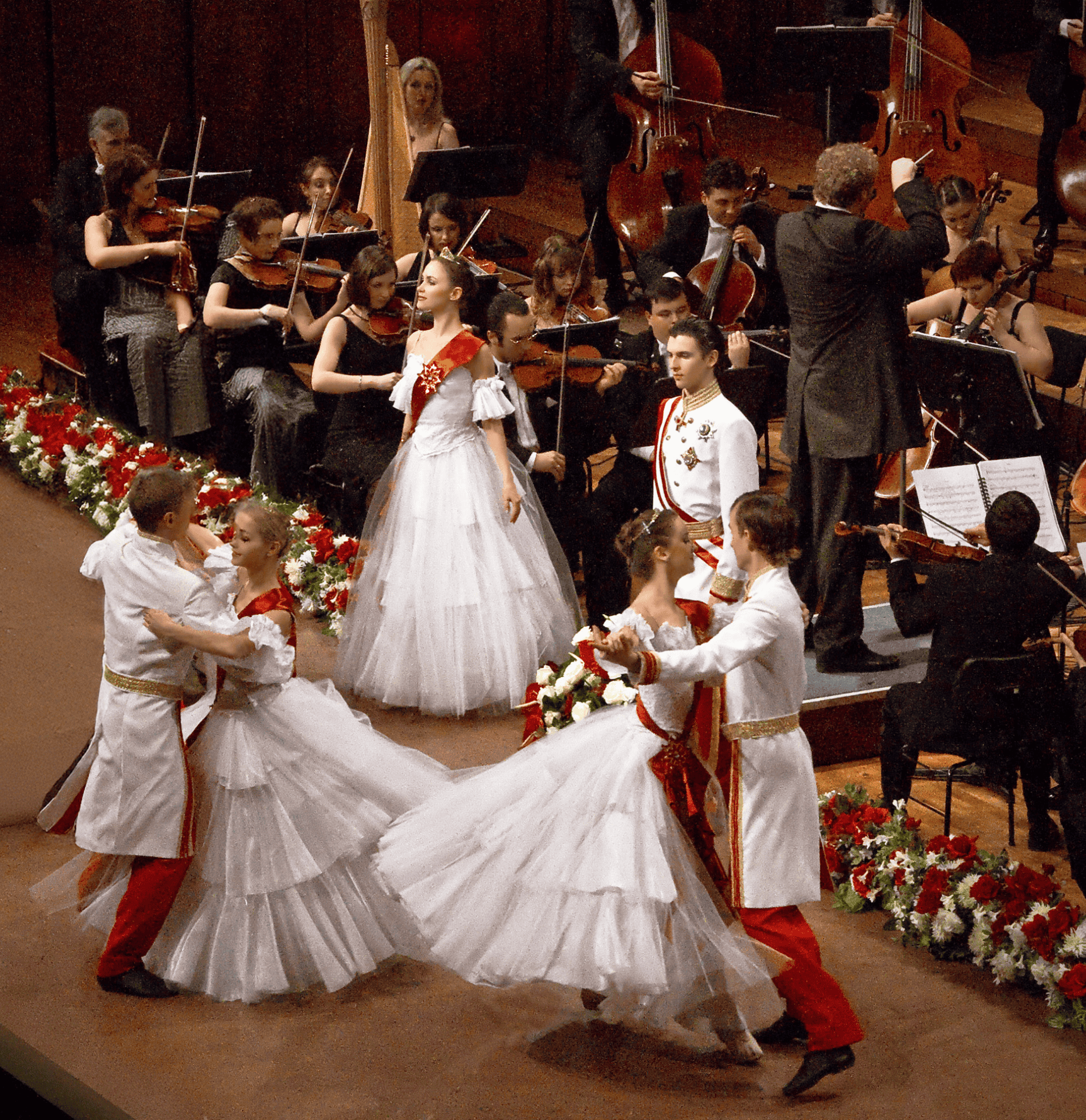 Plakat for Wiener Johann Strauss Koncert-Galla