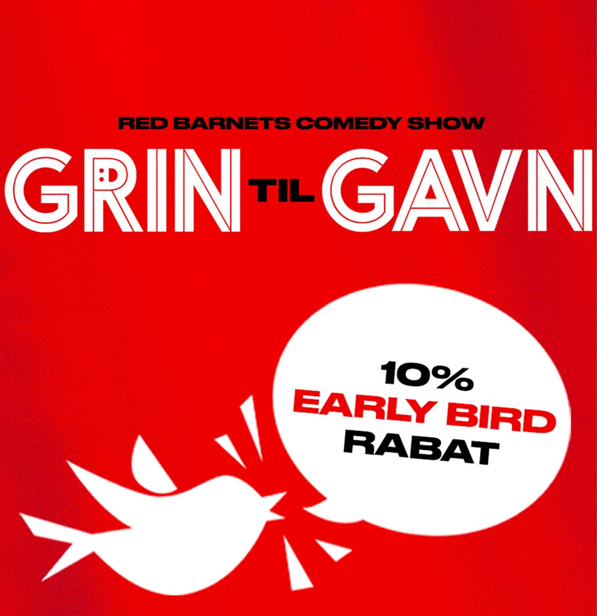 Plakat for Grin til Gavn