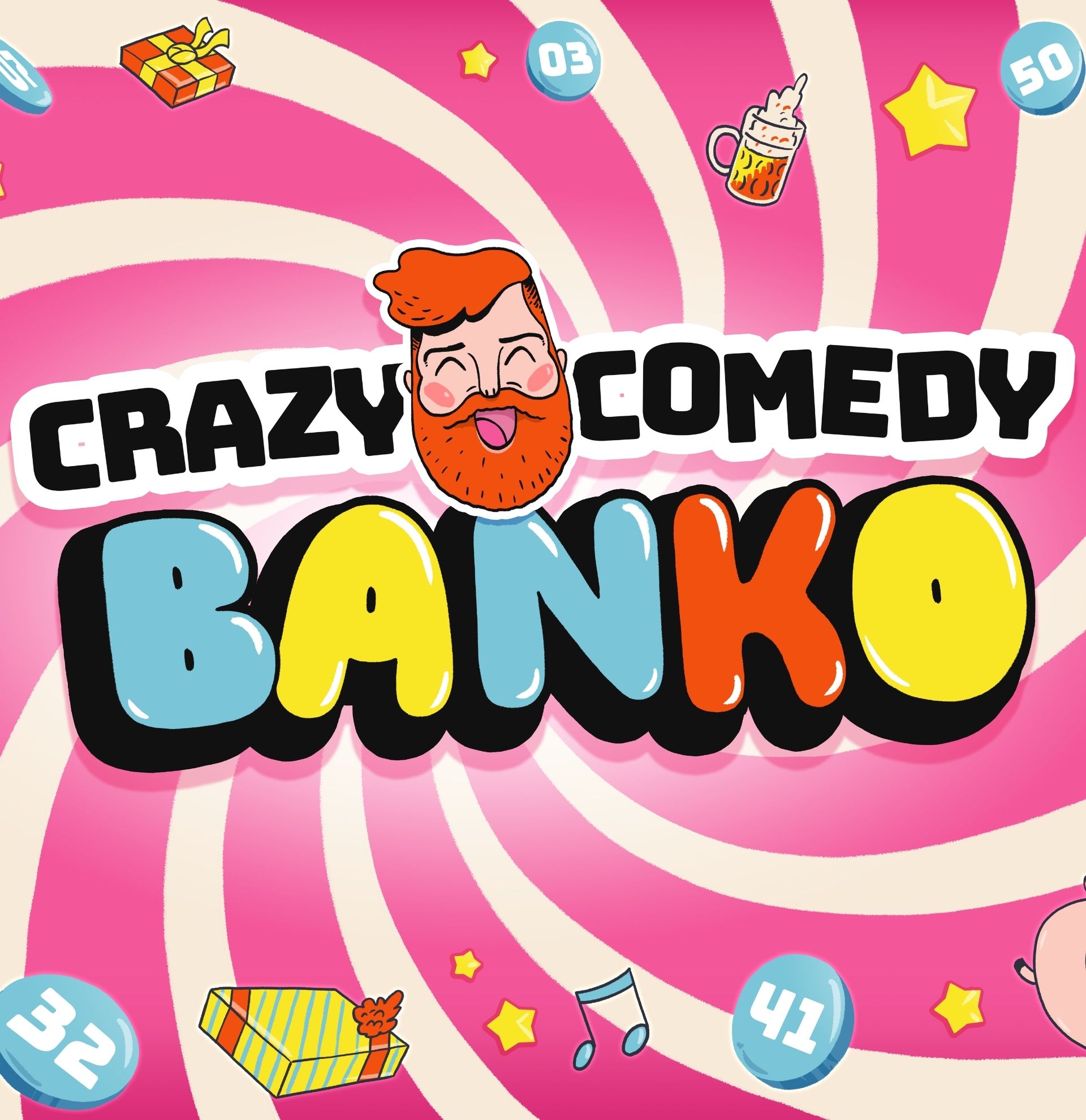 Plakat for Crazy Comedy Banko
