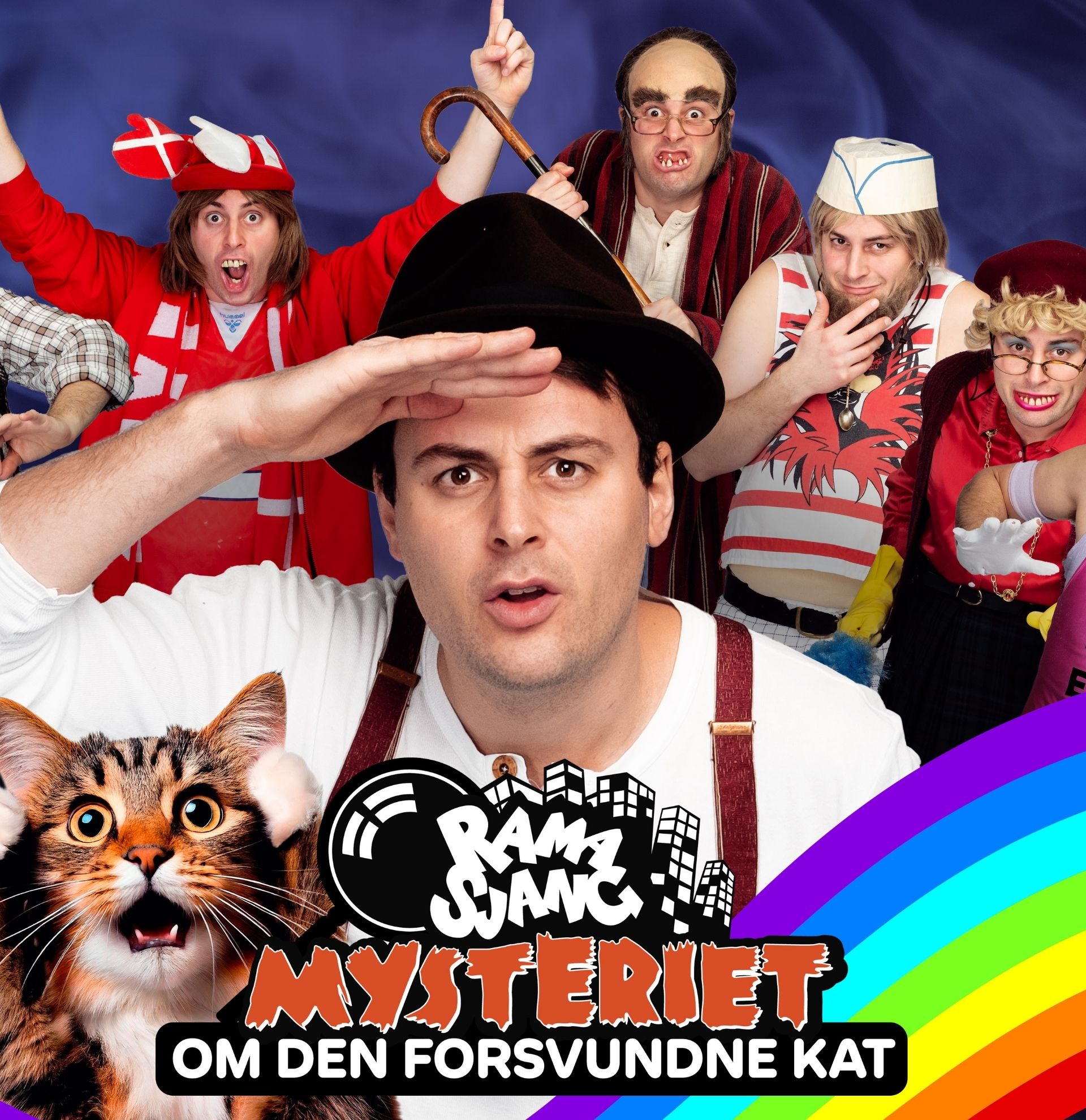 Plakat for Ramasjang Mysteriet - Mysteriet om den forsvundne kat