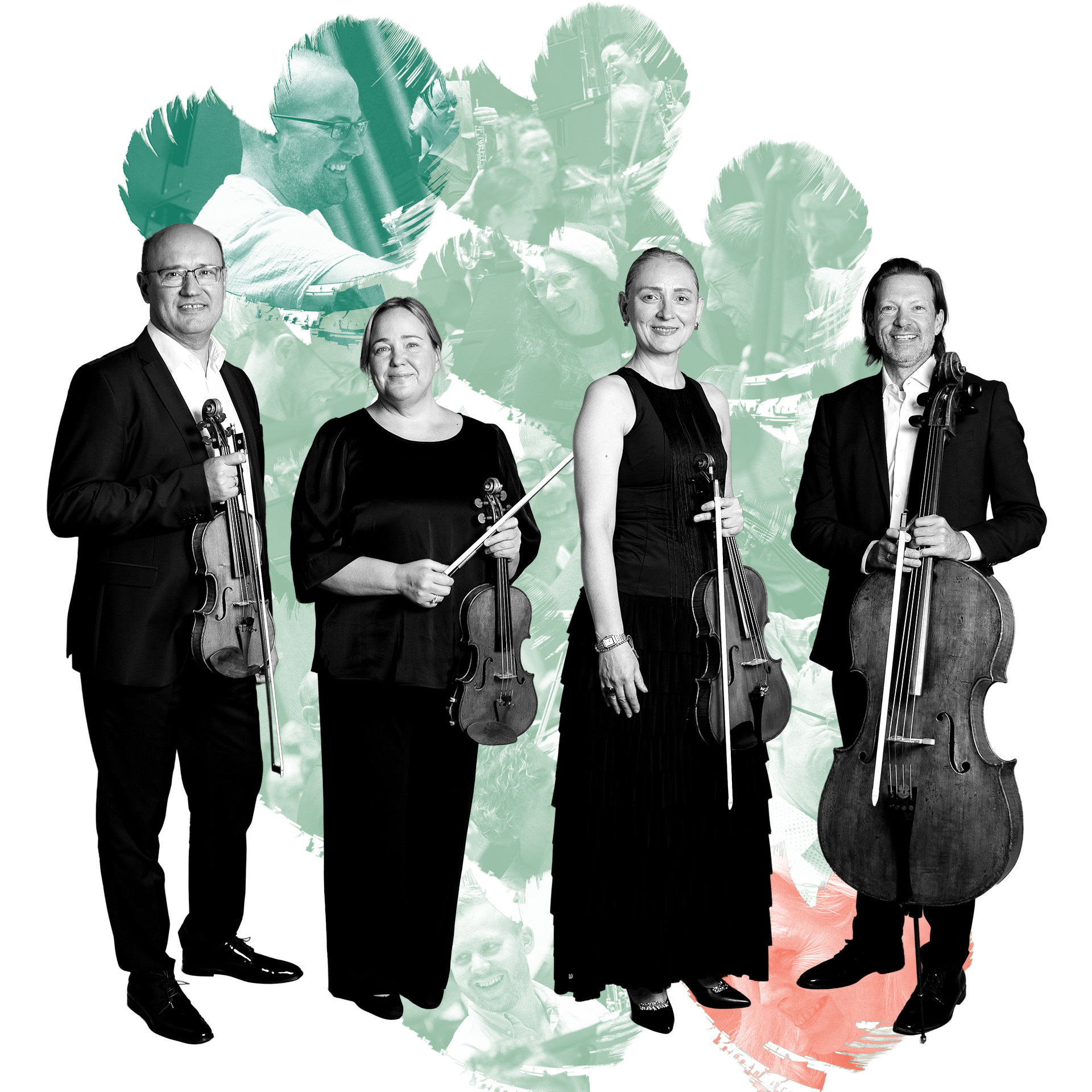 Plakat for Kammerkoncert: Strygekvartet