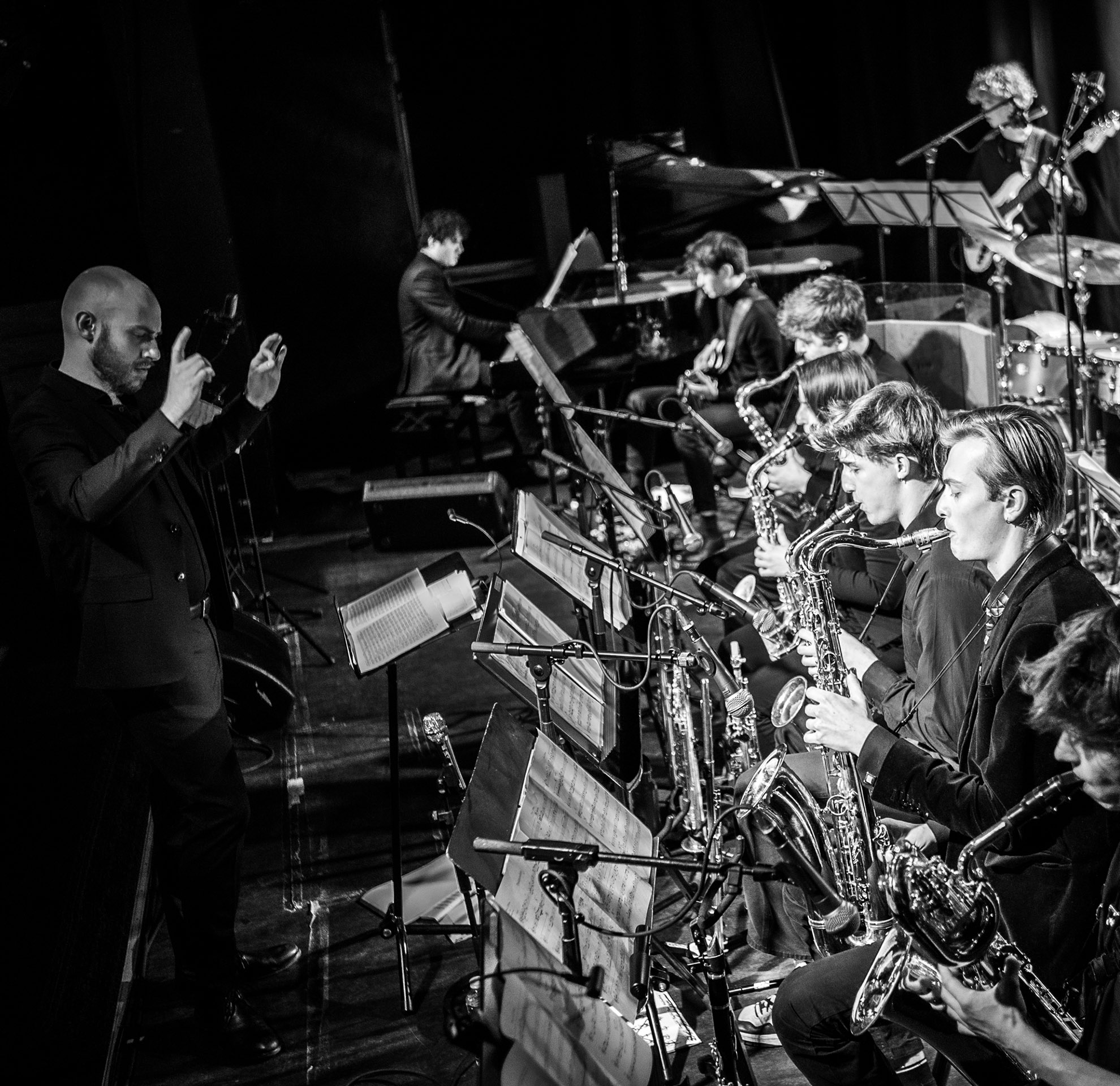 Plakat for Danish Youth Jazz Orchestra: Nordic Impressions