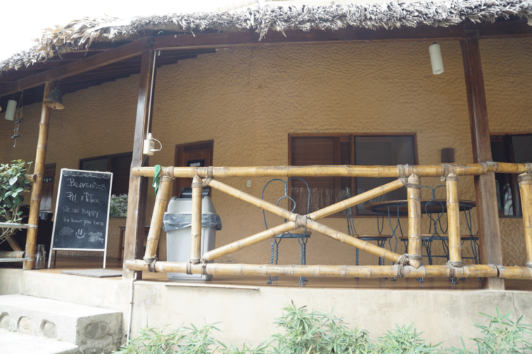 Greeted at the lodge at Finca Buena Vista