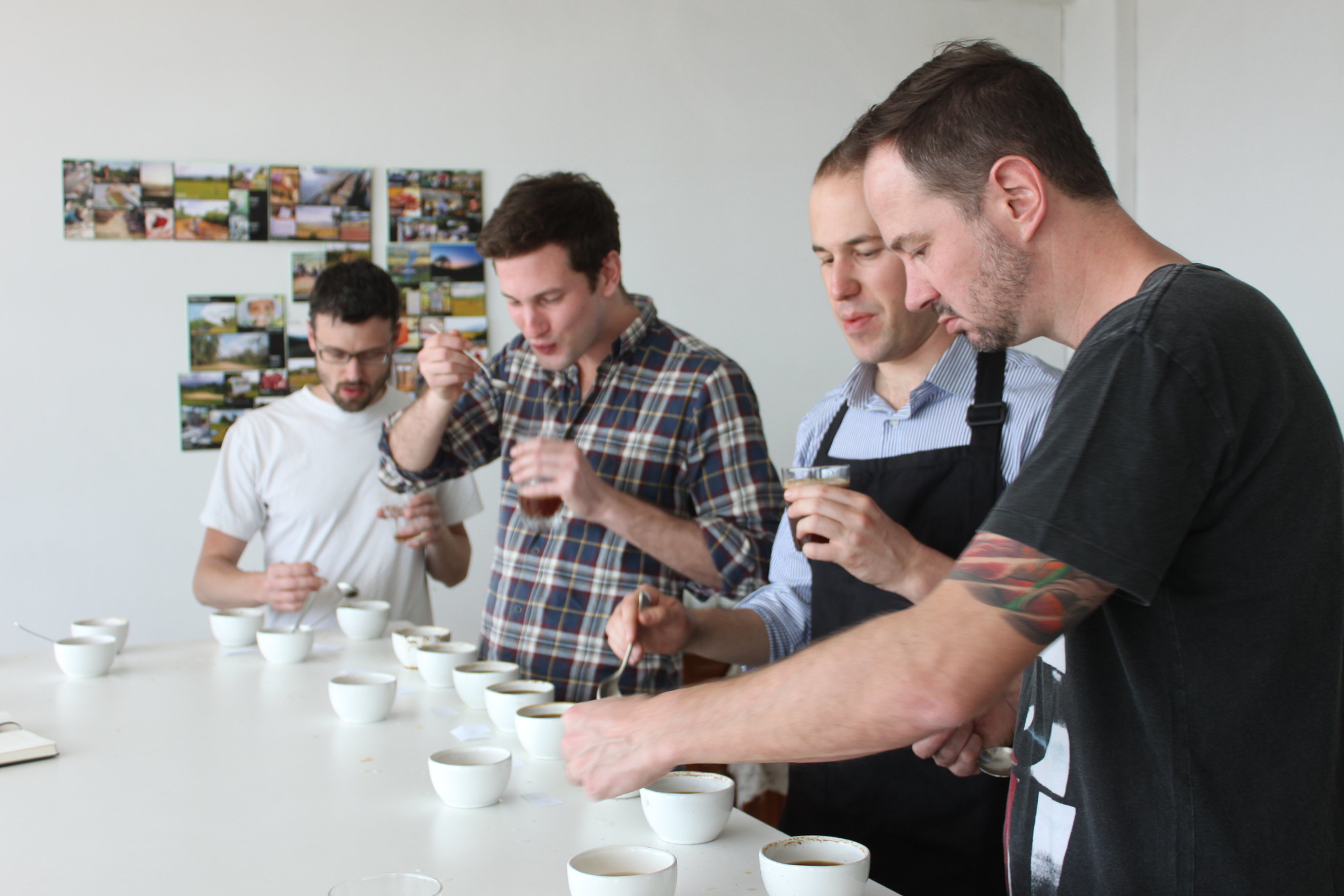 Cupping in Addis Ababa