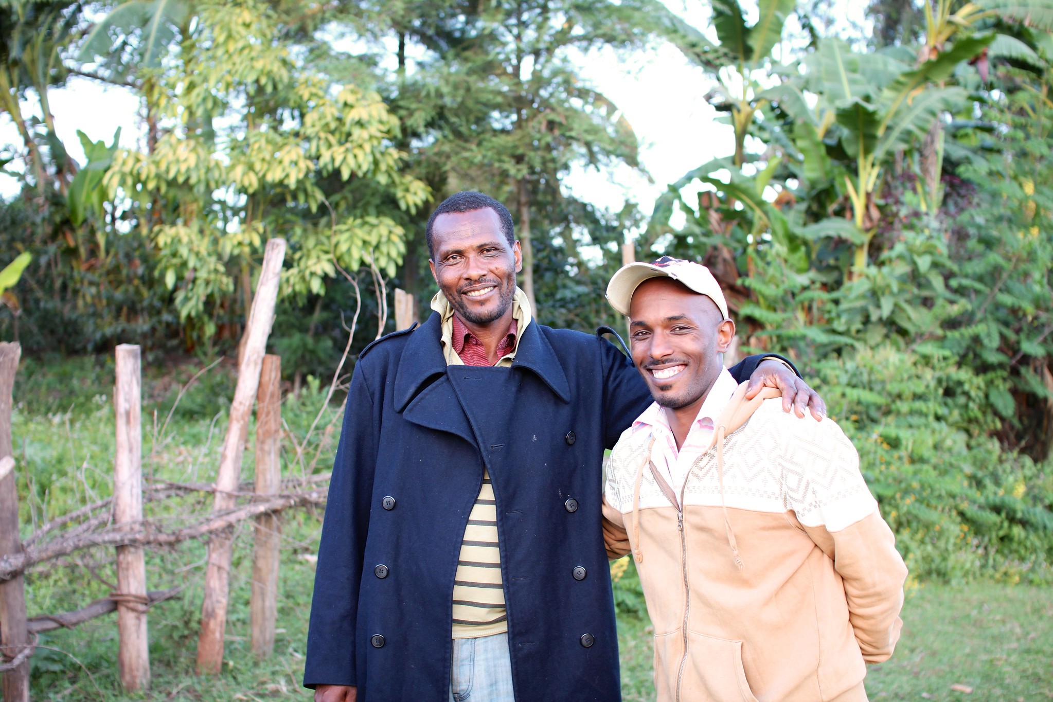 Taddase Gudina, the chairman, and one of the other committee members of Yukro