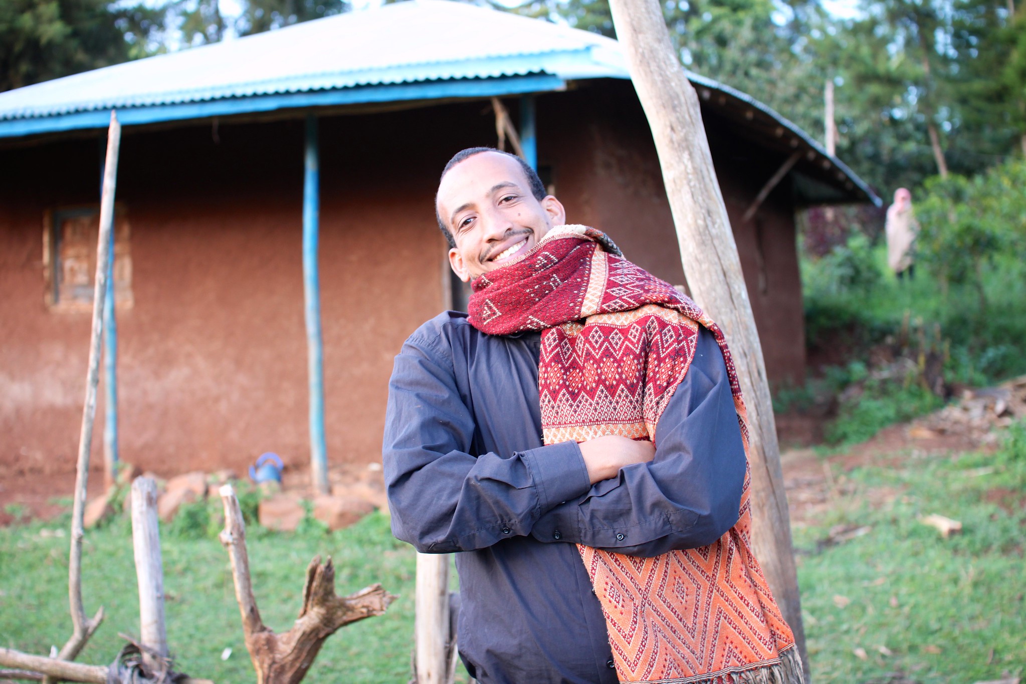 Mr Moata Raya, agronomist (and quite a funny guy too).  Moata works at Technoserve, providing valuable knowledge to the farmers at Yukro. He also showed us around quite a lot and answered a whole lot of questions. We thank him.