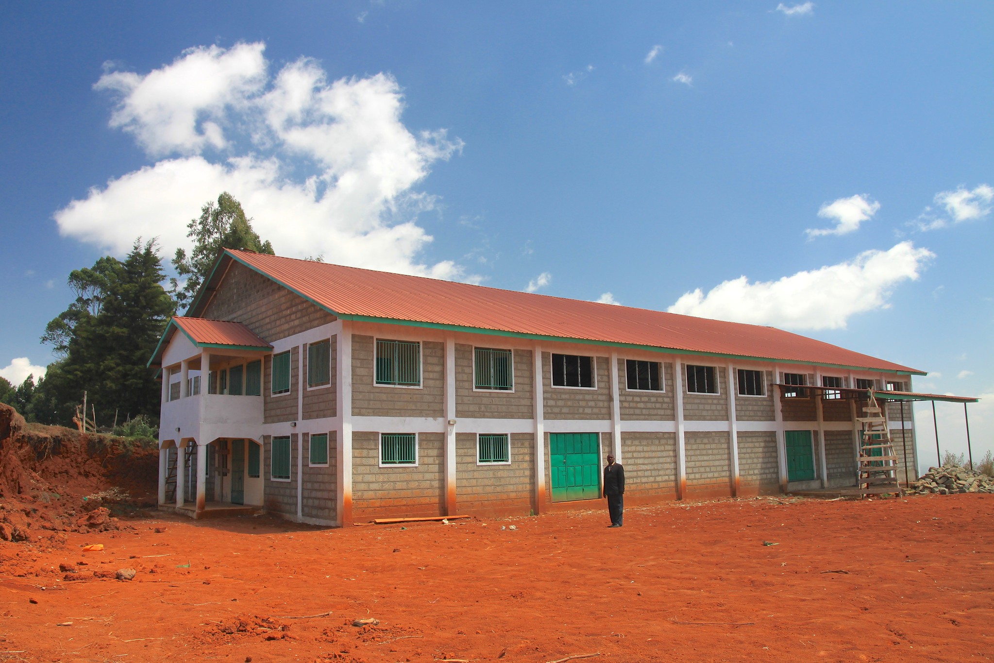 New Dry Mill in Embu build by the Murue Society. Expected to open next year.