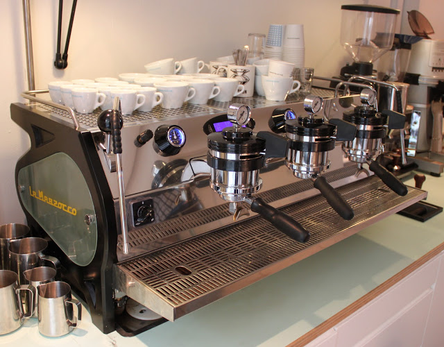 La Marzocco Strada Machine.