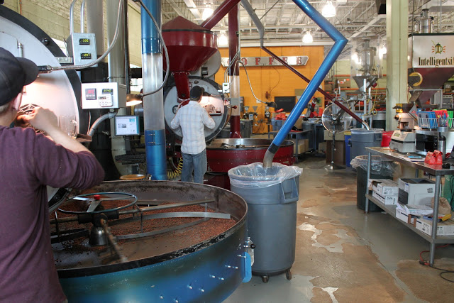 Roastery at Intelligentsia.