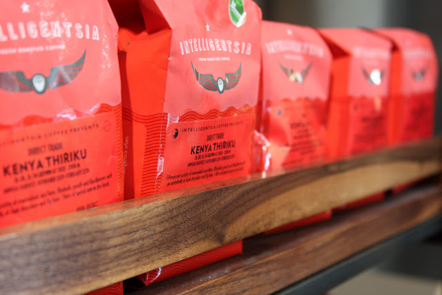 Intelligentsia packaging.