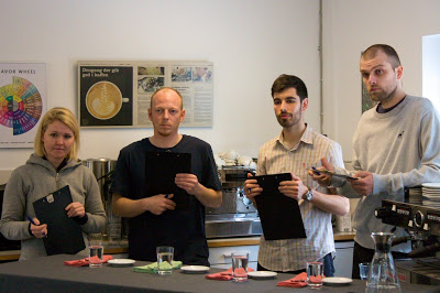 Judges for the dress rehearsal.