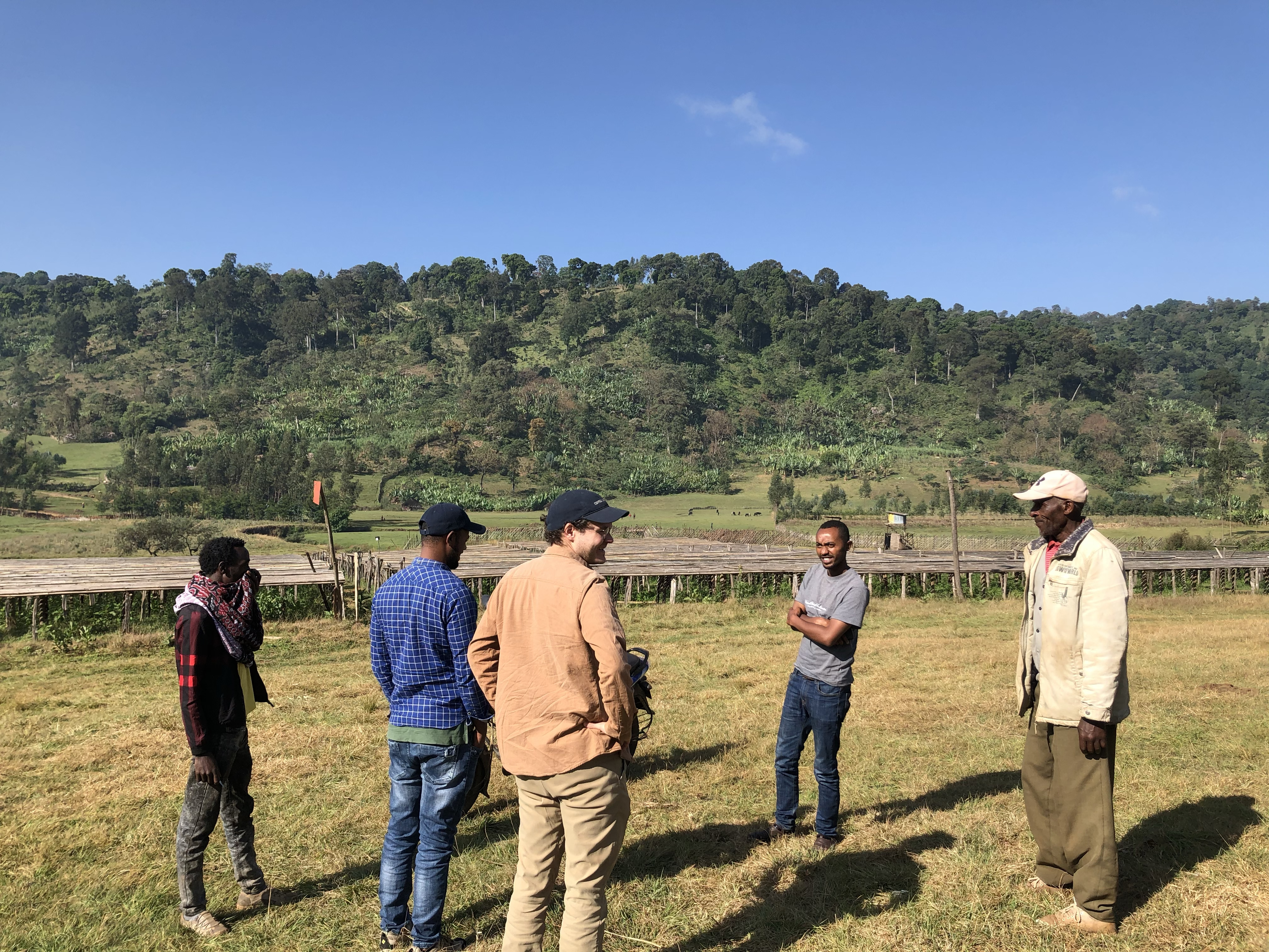 Local farmers of the village