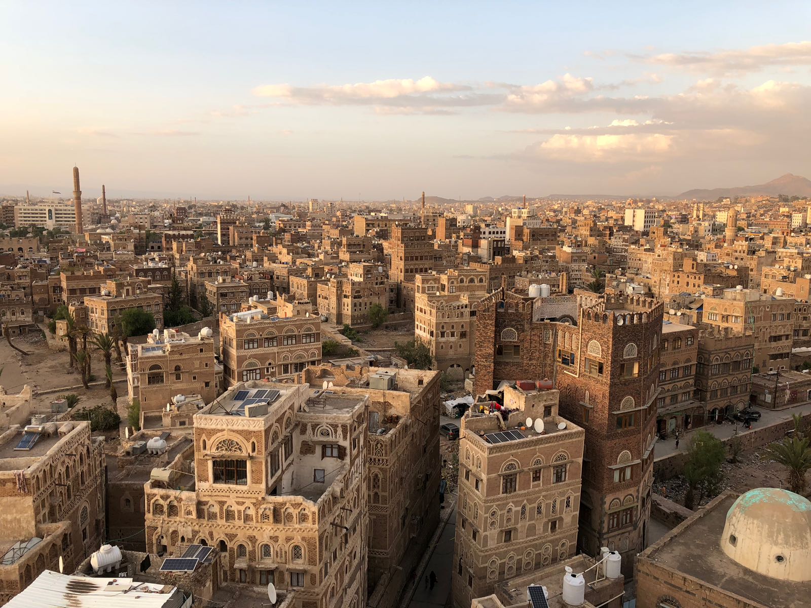 The characteristic buildings of Yemen is a unique sight