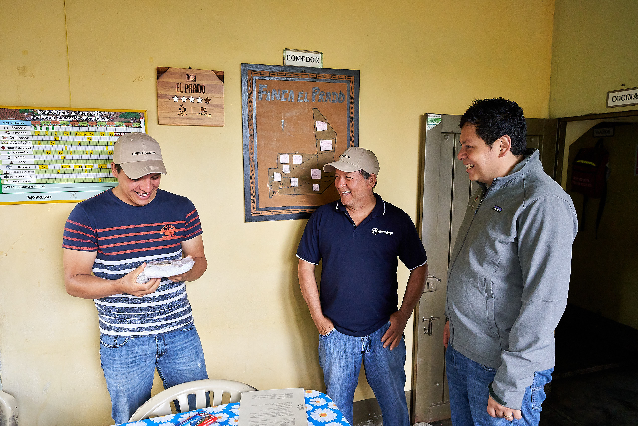 Jaime Andrés and his father Don Jaime received a French, unpasteurised cheese 