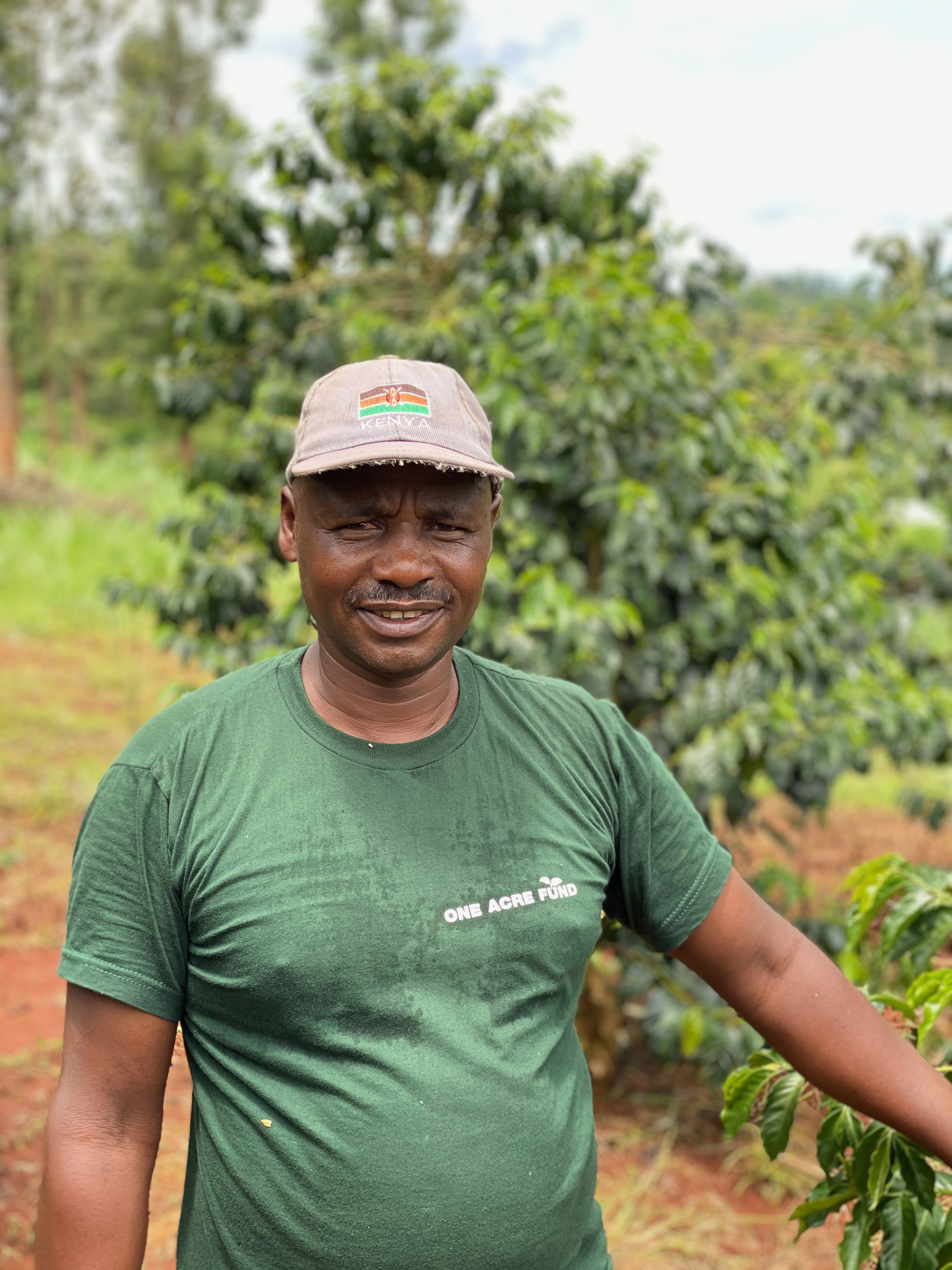 Joseph Ngari is one of the Kieni farmers we visit every year