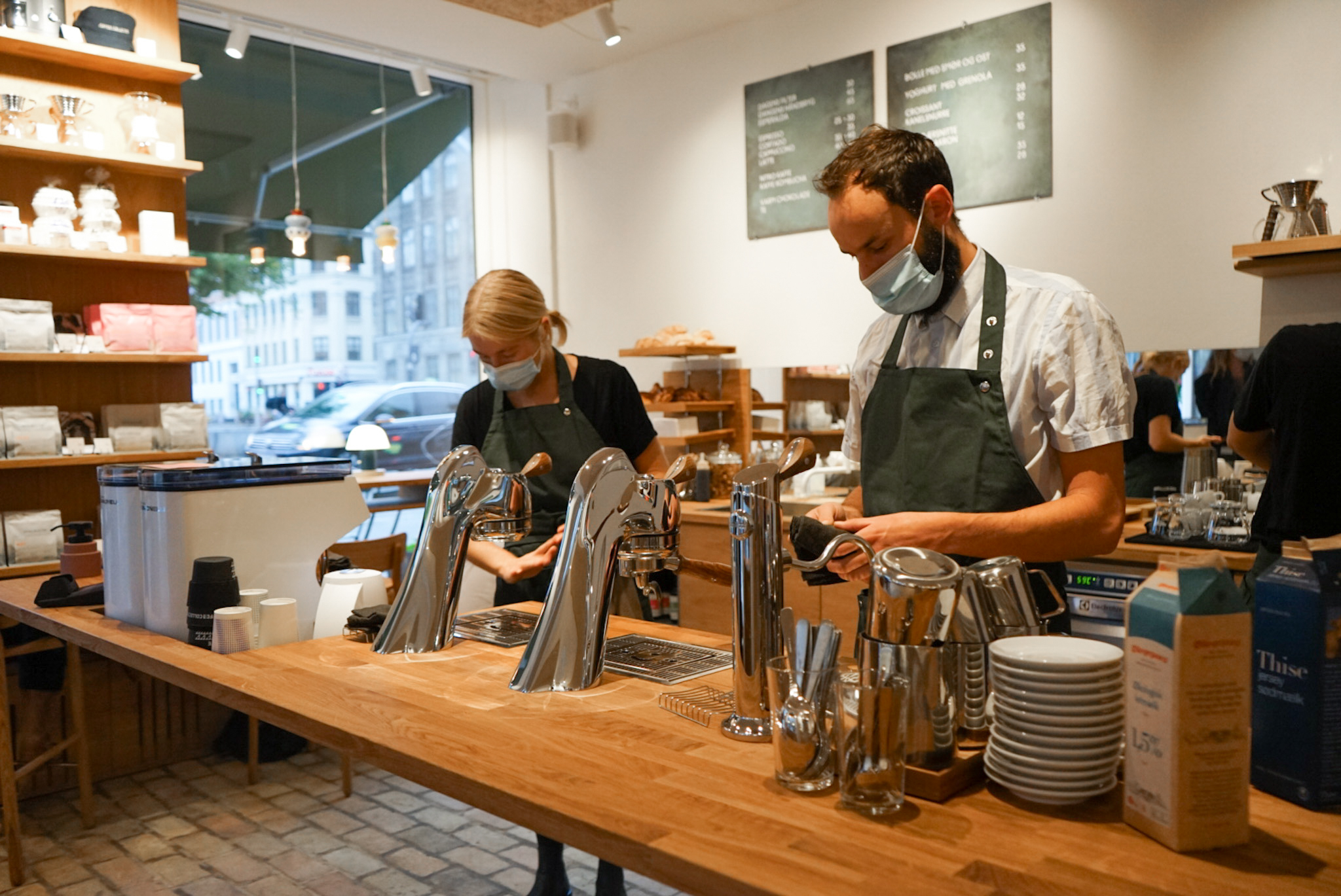 Opening of Sankt Hans Torv coffee shop